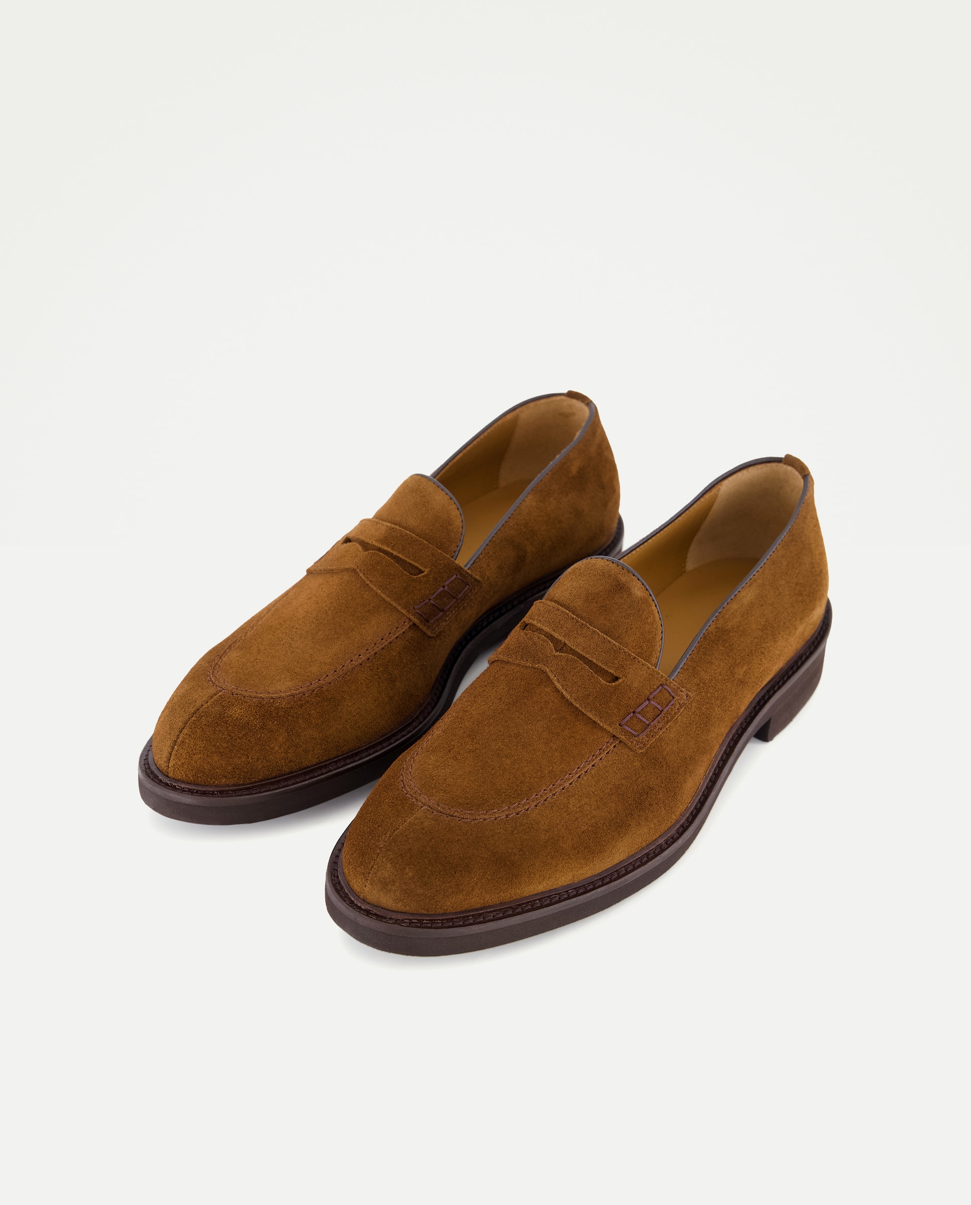 Imagen 2 de Mocasines de hombre de piel con antifaz - Emidio Tucci - Cuero Cuero