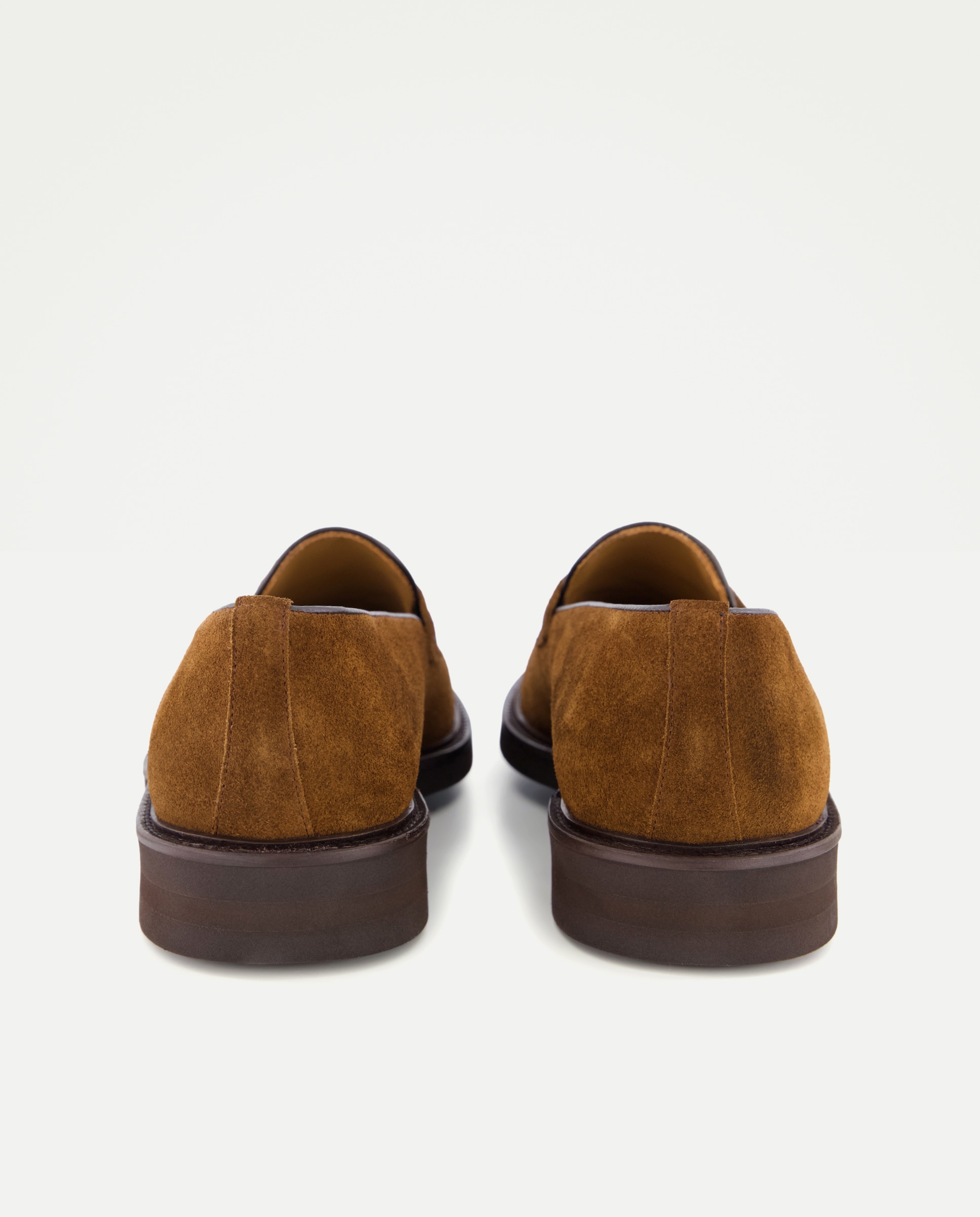 Imagen 3 de Mocasines de hombre de piel con antifaz - Emidio Tucci - Cuero Cuero