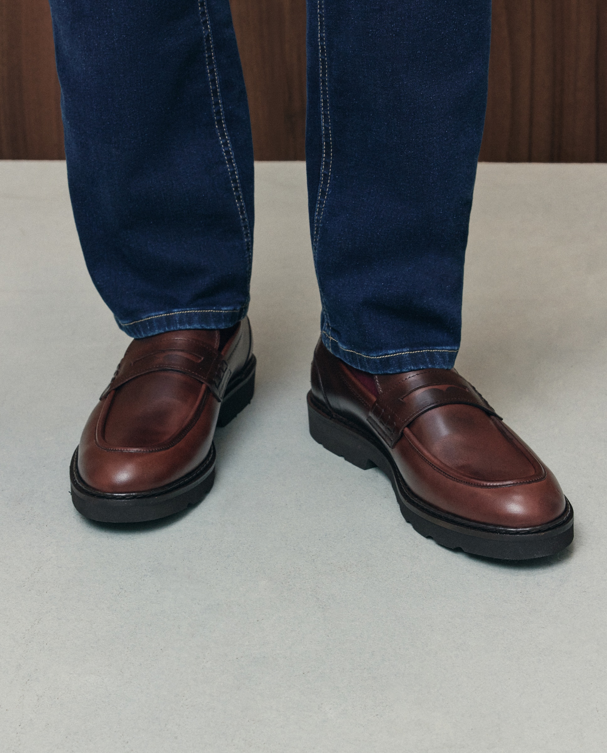 Mocassins Castanho-7
