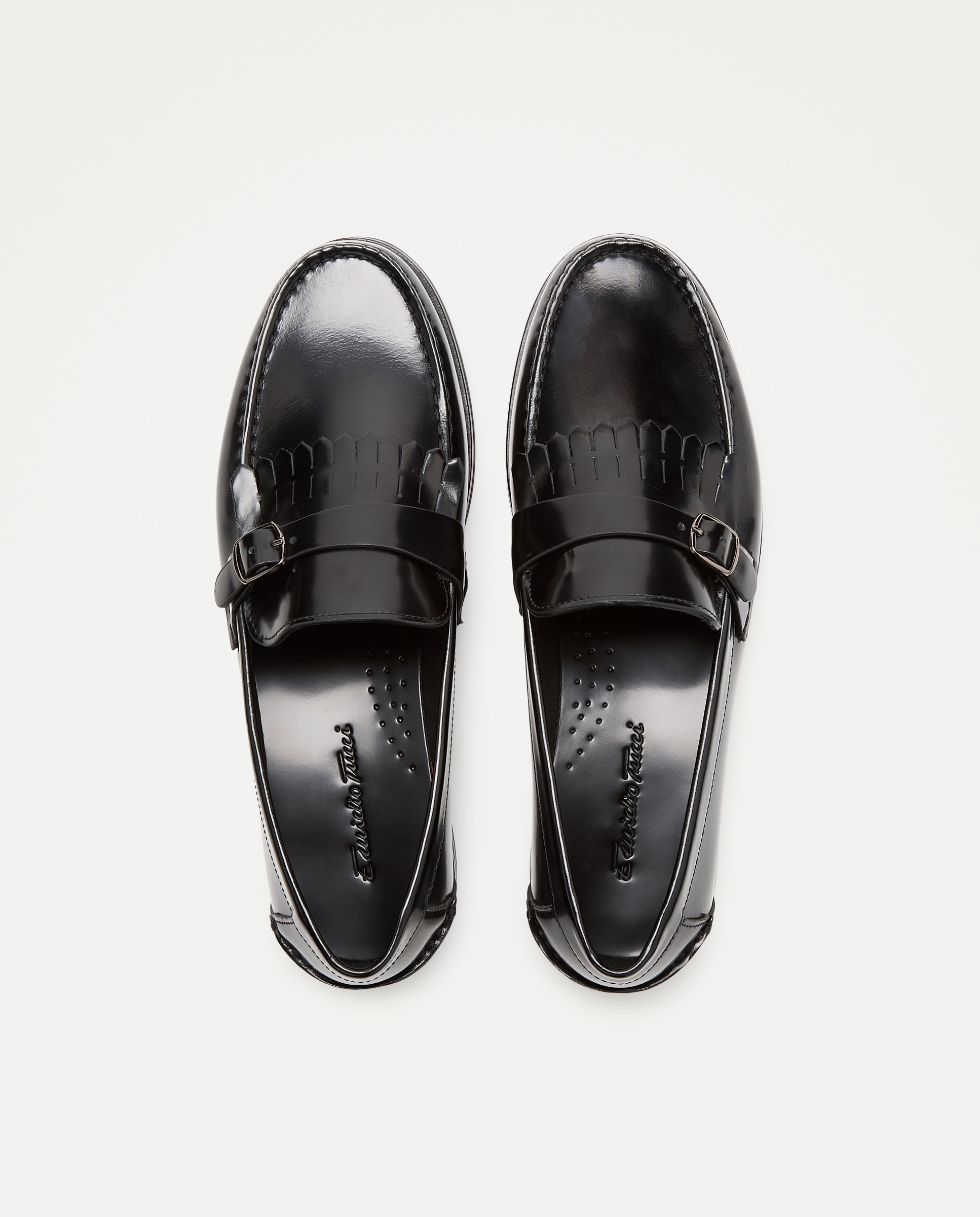 Mocasines de hombre con adorno - Emidio Tucci - Negro Negro-4
