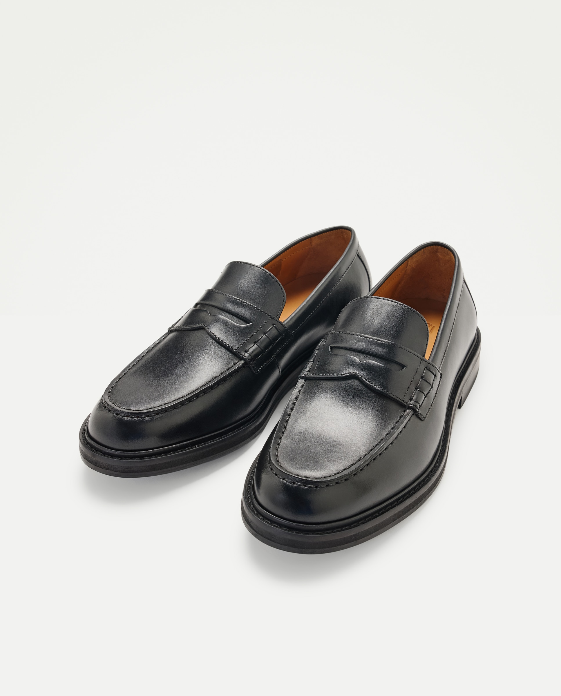 Mocasines de hombre con antifaz y piel lisa - Emidio Tucci - Negro Negro-2