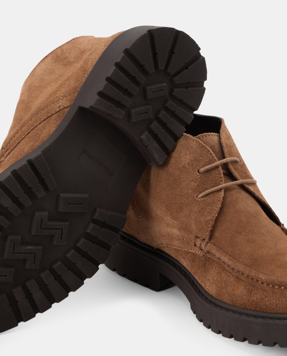 Botas de Camurça 730 Camel-5