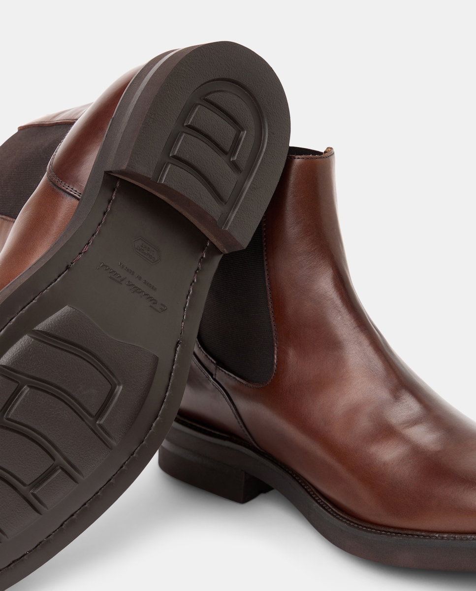 Botas Chelsea 700 Castanho-5