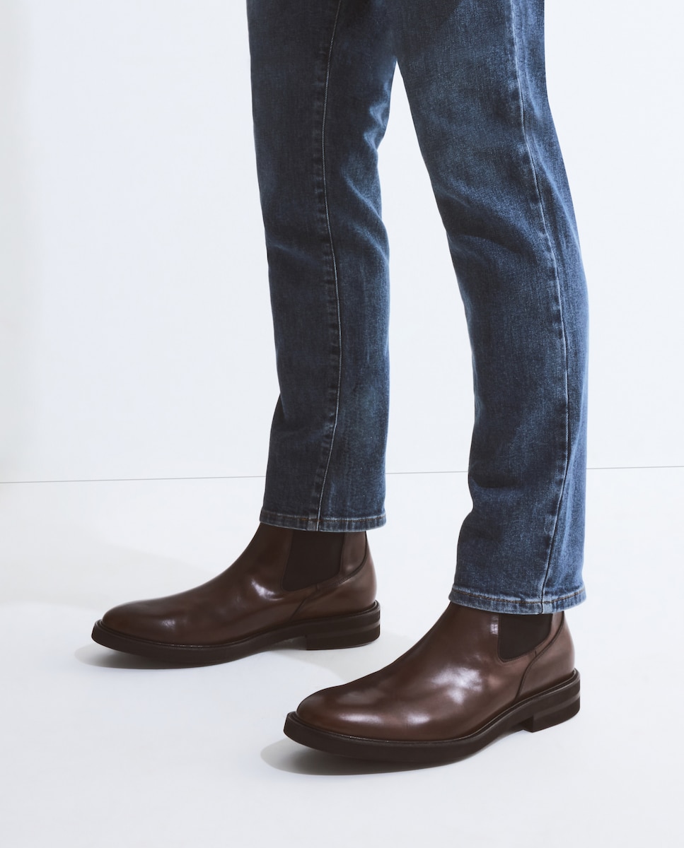 Botas Chelsea 700 Castanho-6