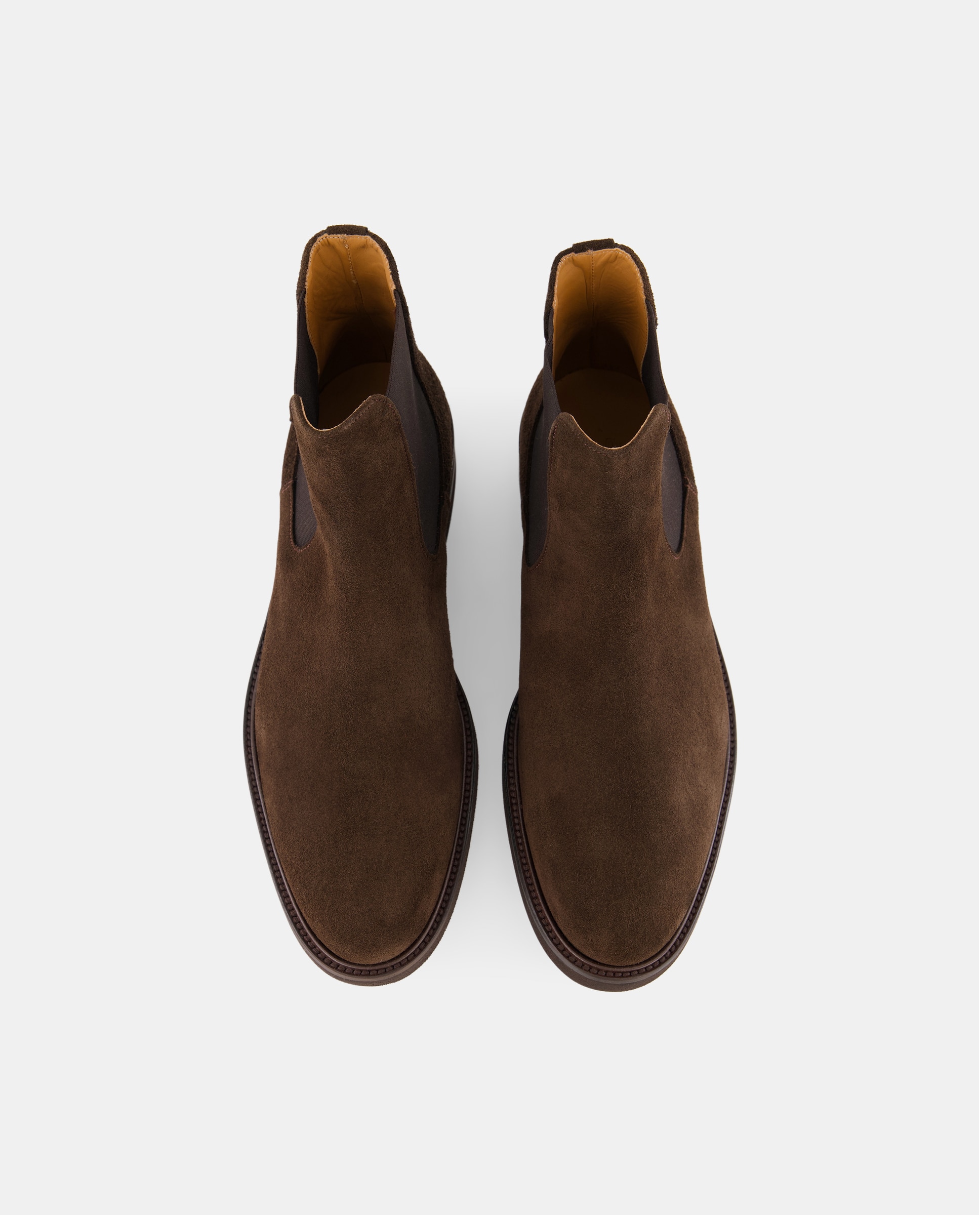 Botas Chelsea de Camurça 700 Castanho-4