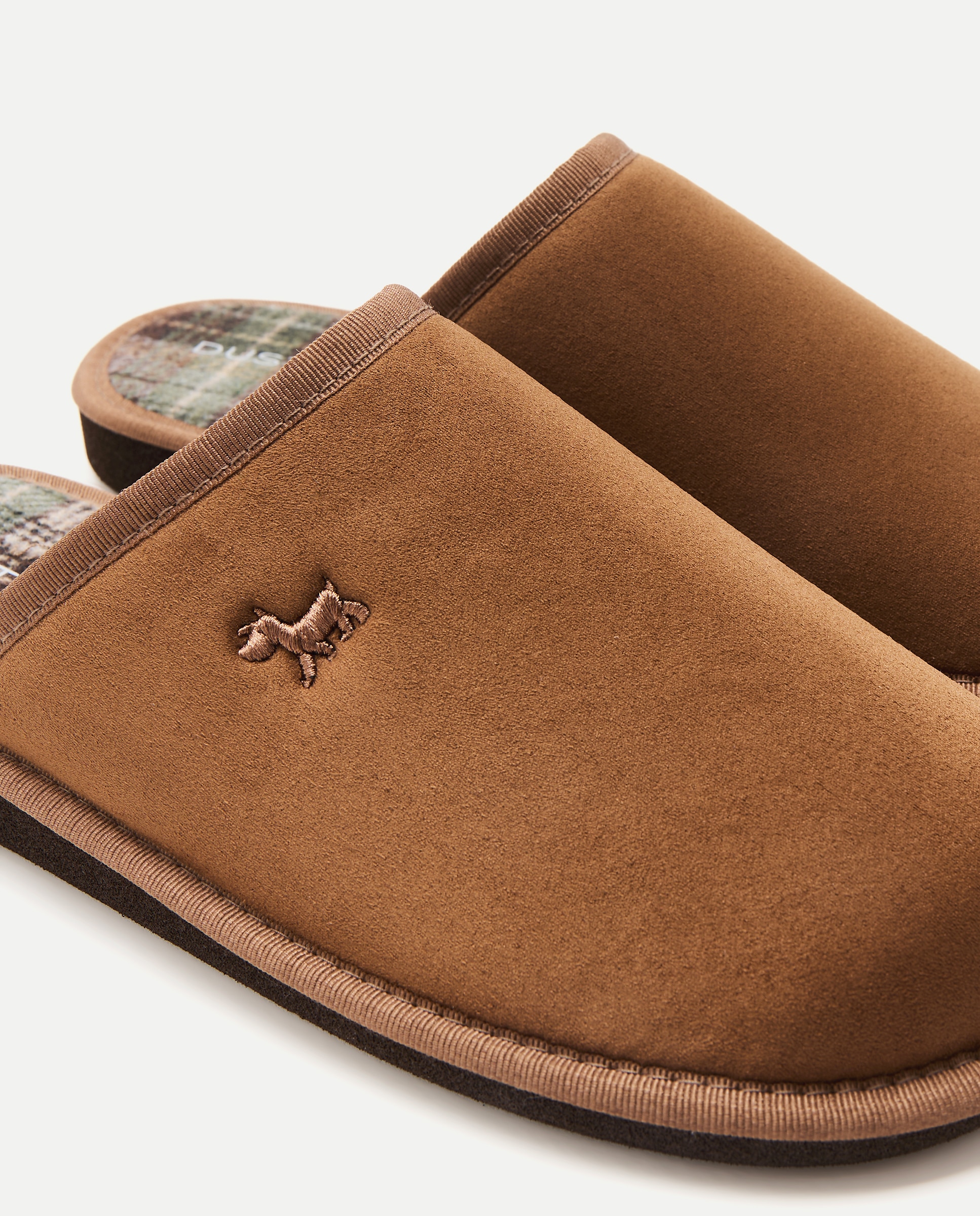 Pantufas em Camurcina Couro-5