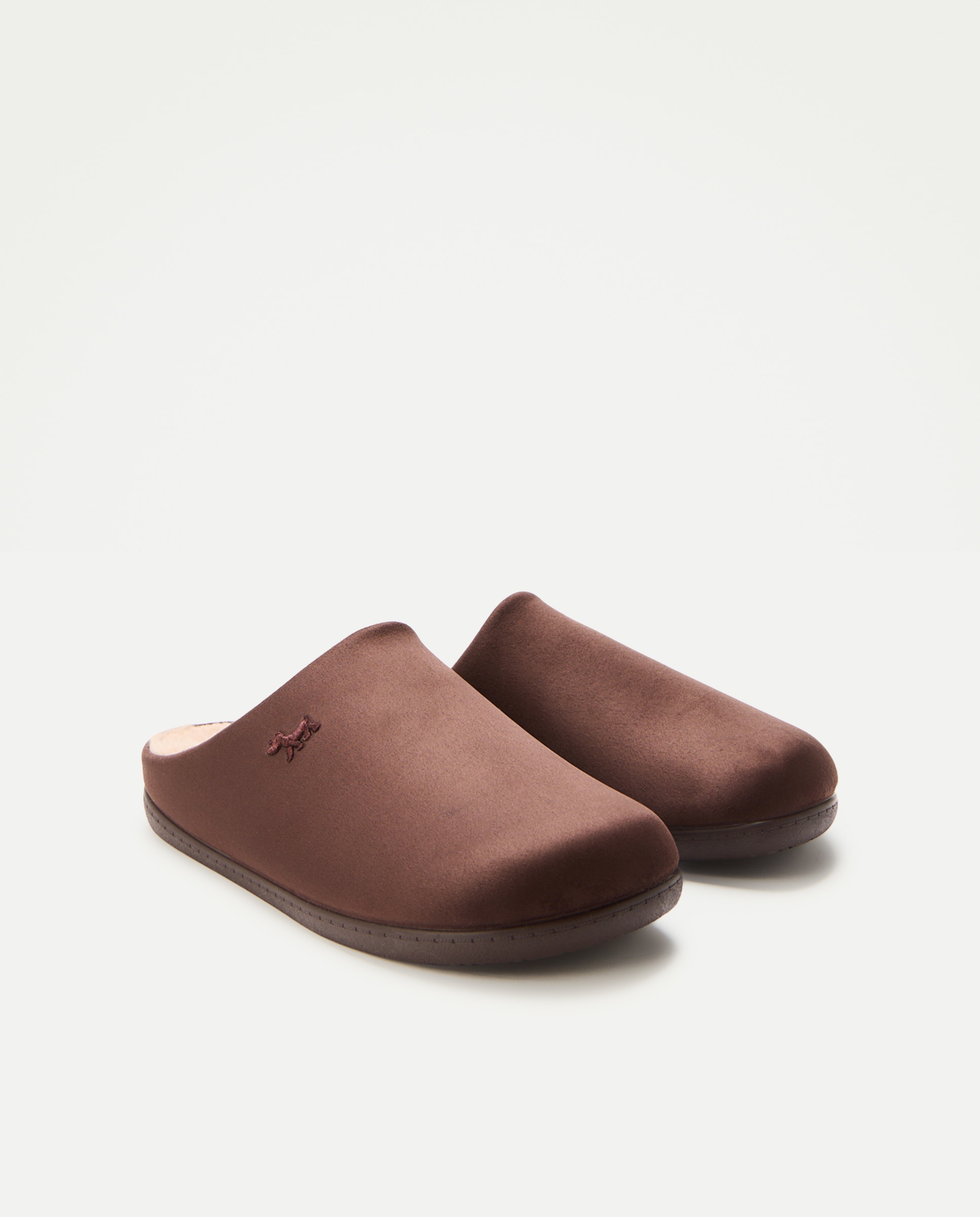 Zapatillas de casa de hombre - Dustin - Marrón Marrón-2
