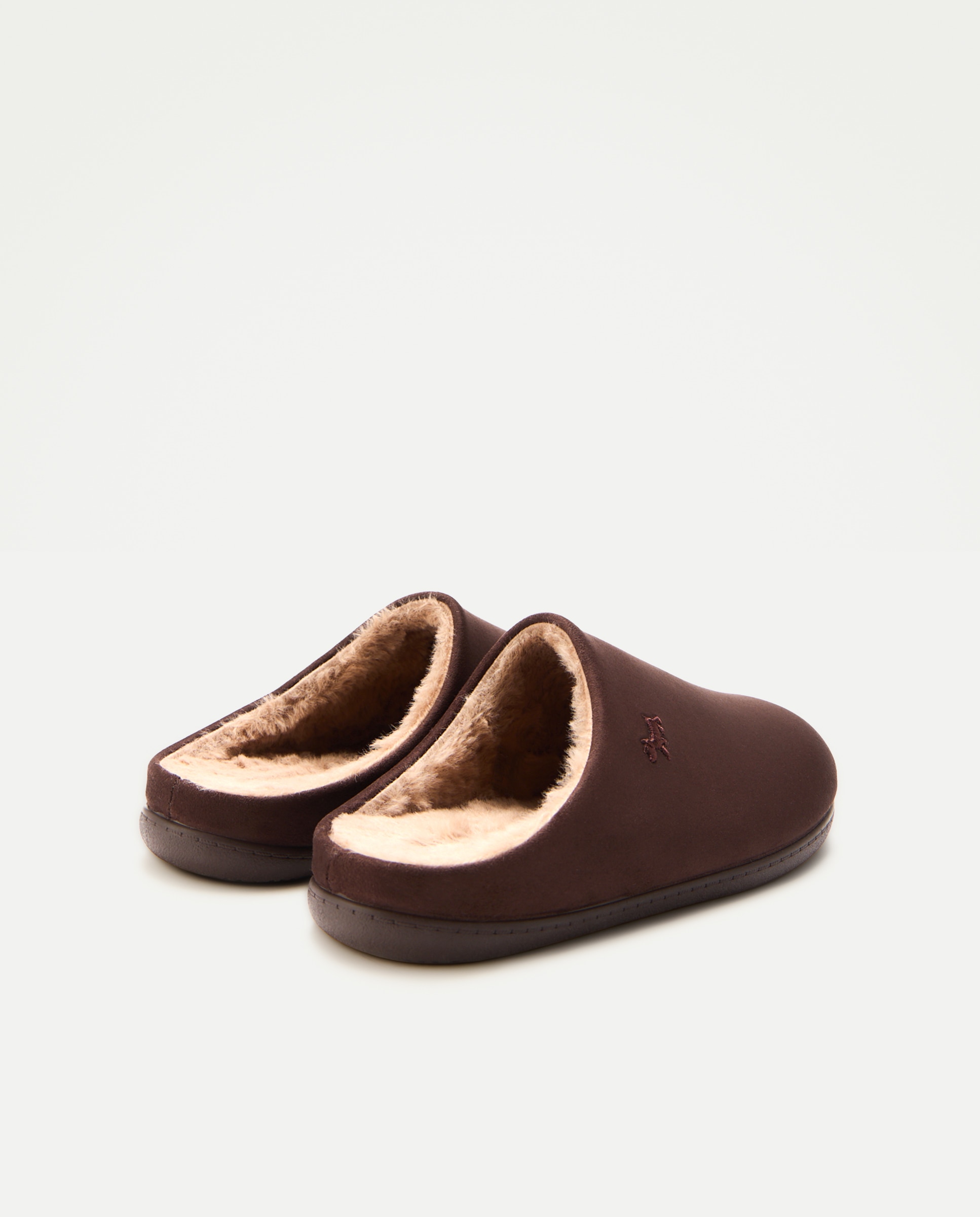 Zapatillas de casa de hombre - Dustin - Marrón Marrón-3