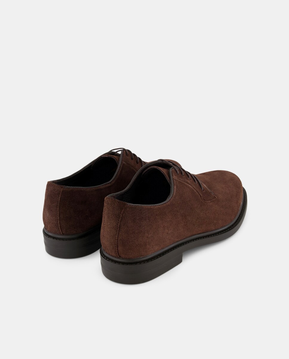 Bluchers com Atacadores Castanho-3