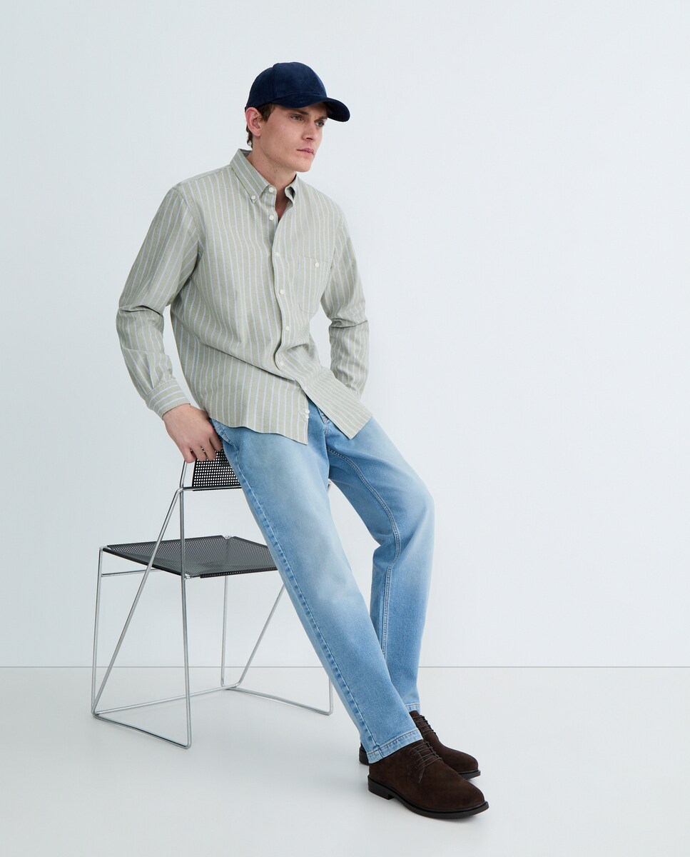 Bluchers com Atacadores Castanho-6