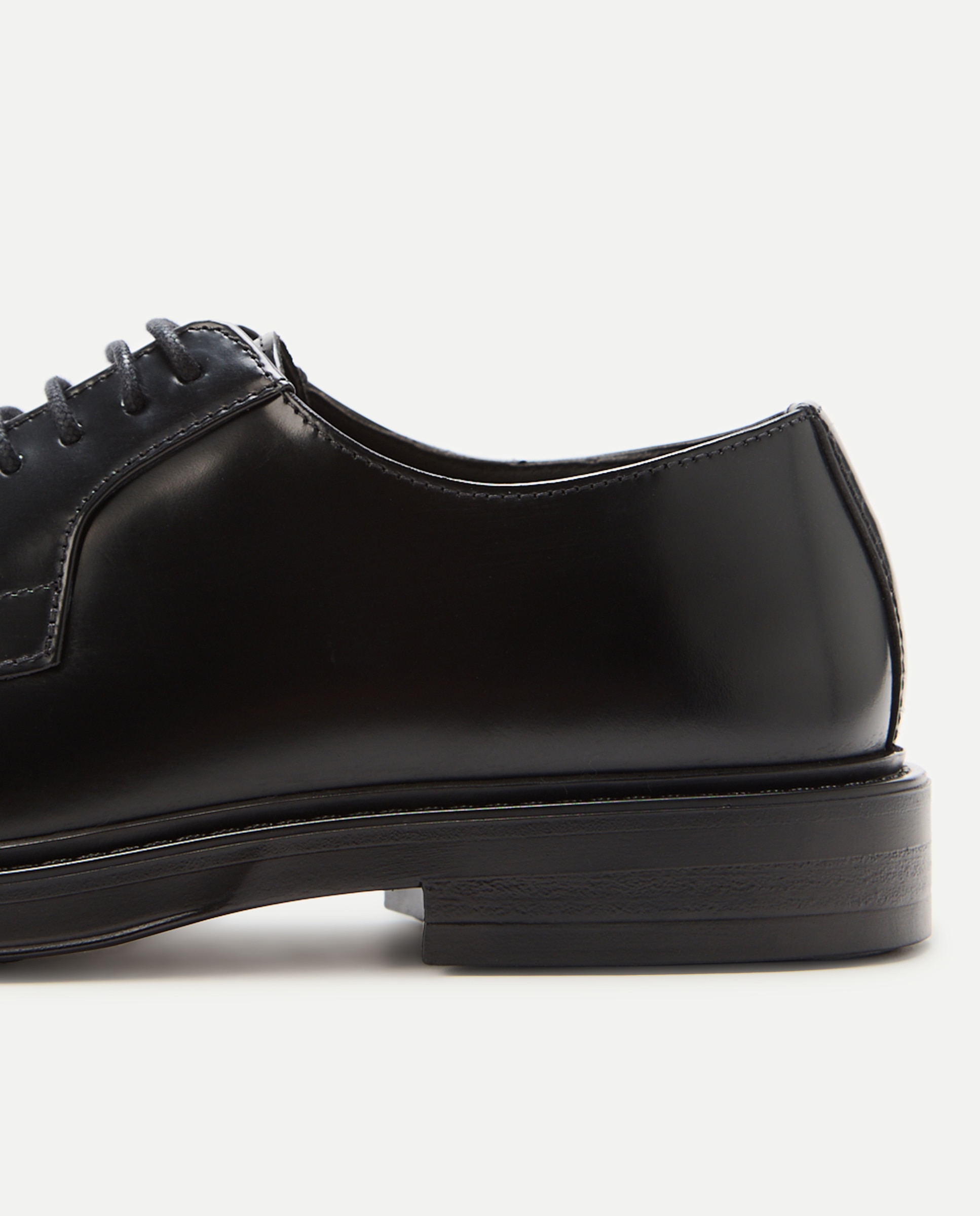 Zapatos de cordones de hombre con piso goma - Dustin - Negro Negro-5