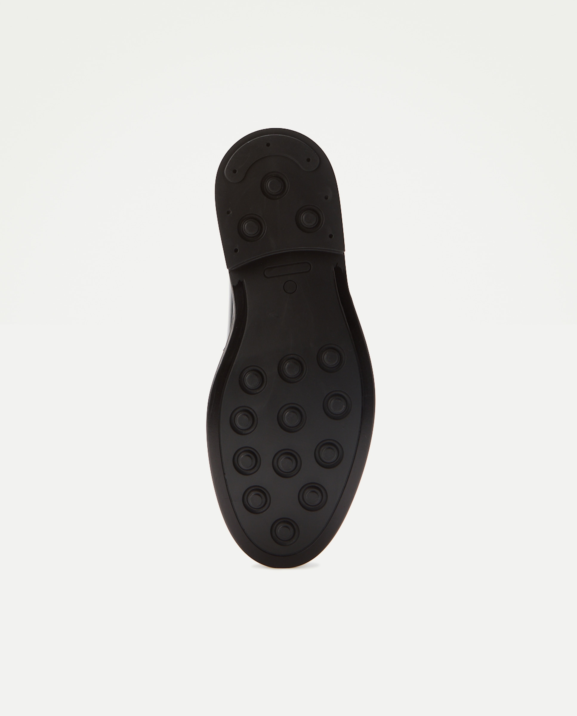 Zapatos de cordones de hombre con piso goma - Dustin - Negro Negro-6
