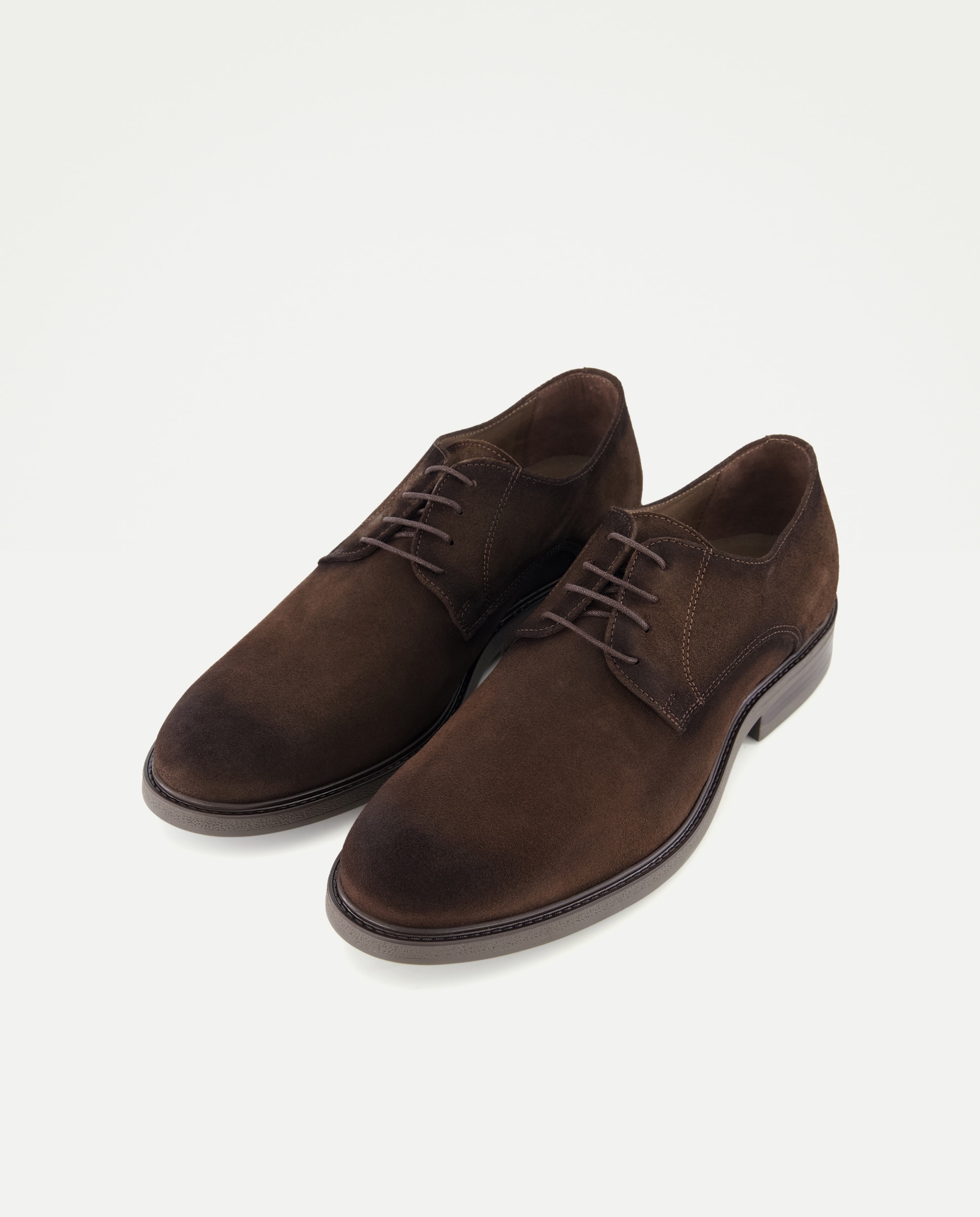 Zapatos de cordones de hombre - Dustin - Marrón chocolate Marrón chocolate-2