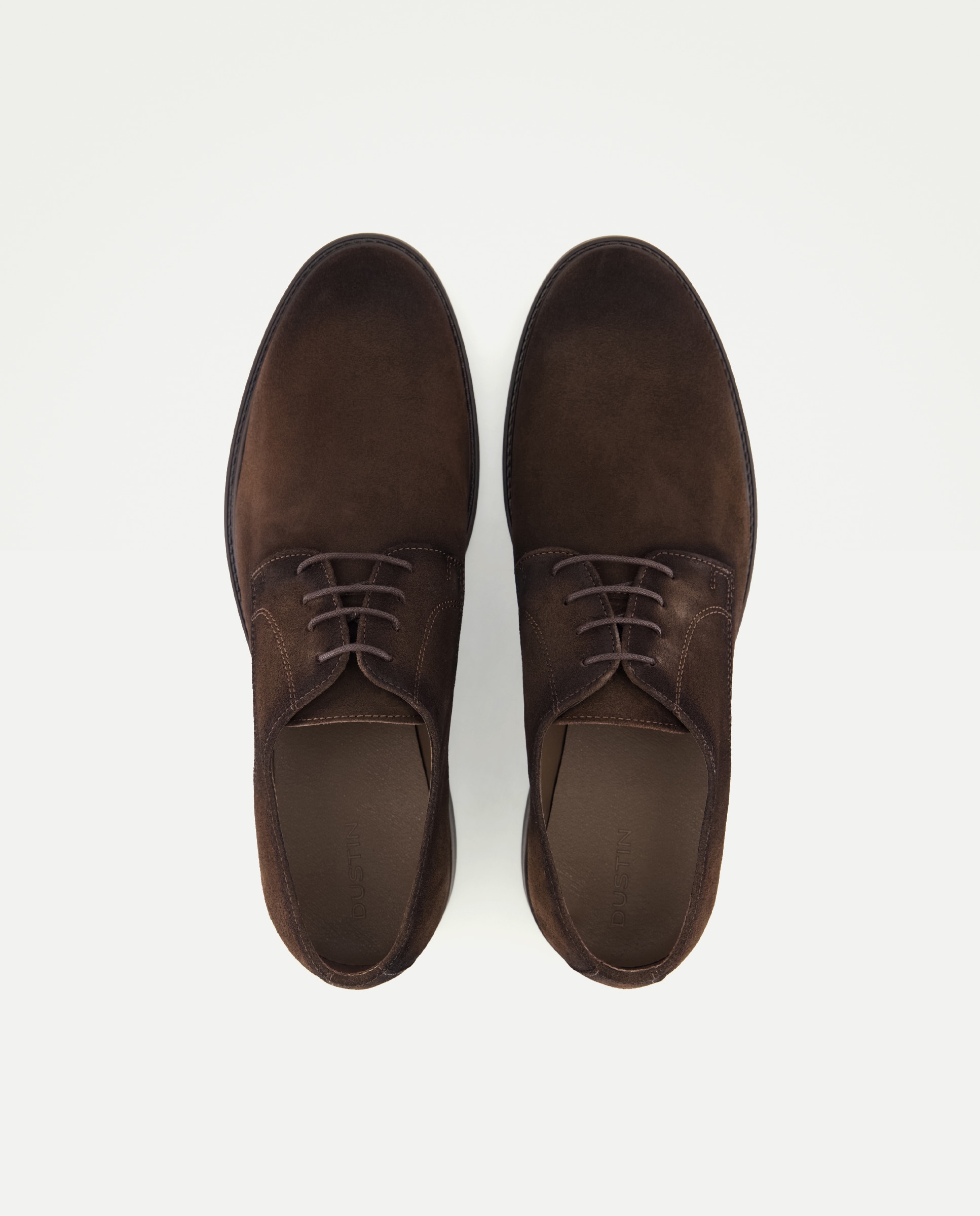 Zapatos de cordones de hombre - Dustin - Marrón chocolate Marrón chocolate-4