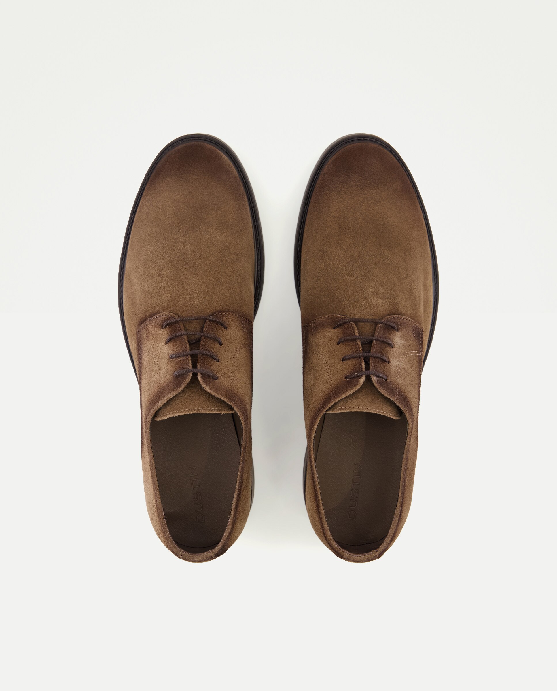 Zapatos de cordones de hombre - Dustin - Topo Topo-4
