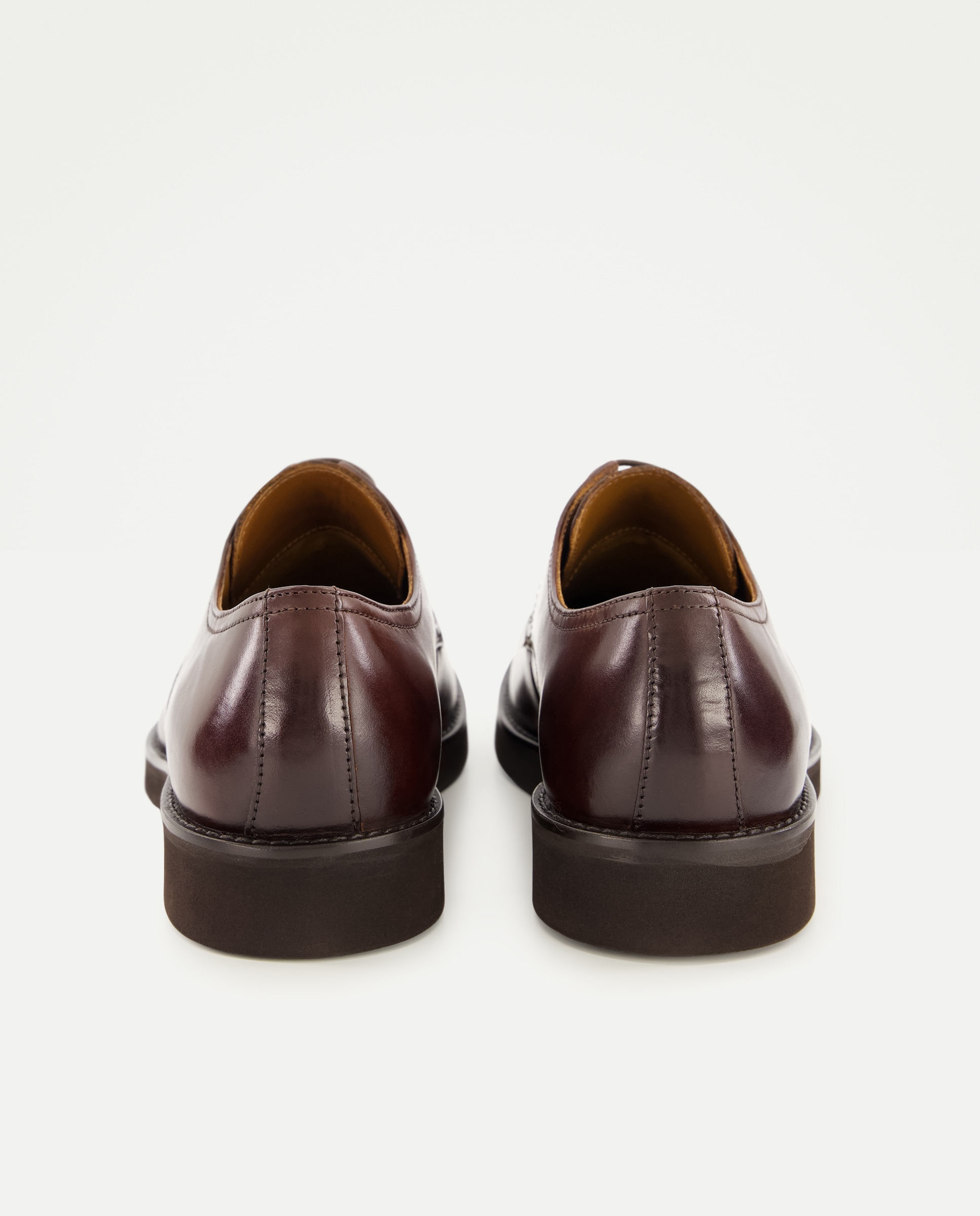 Zapatos de cordones de hombre en piel lisa - Dustin - Tostado Tostado-3