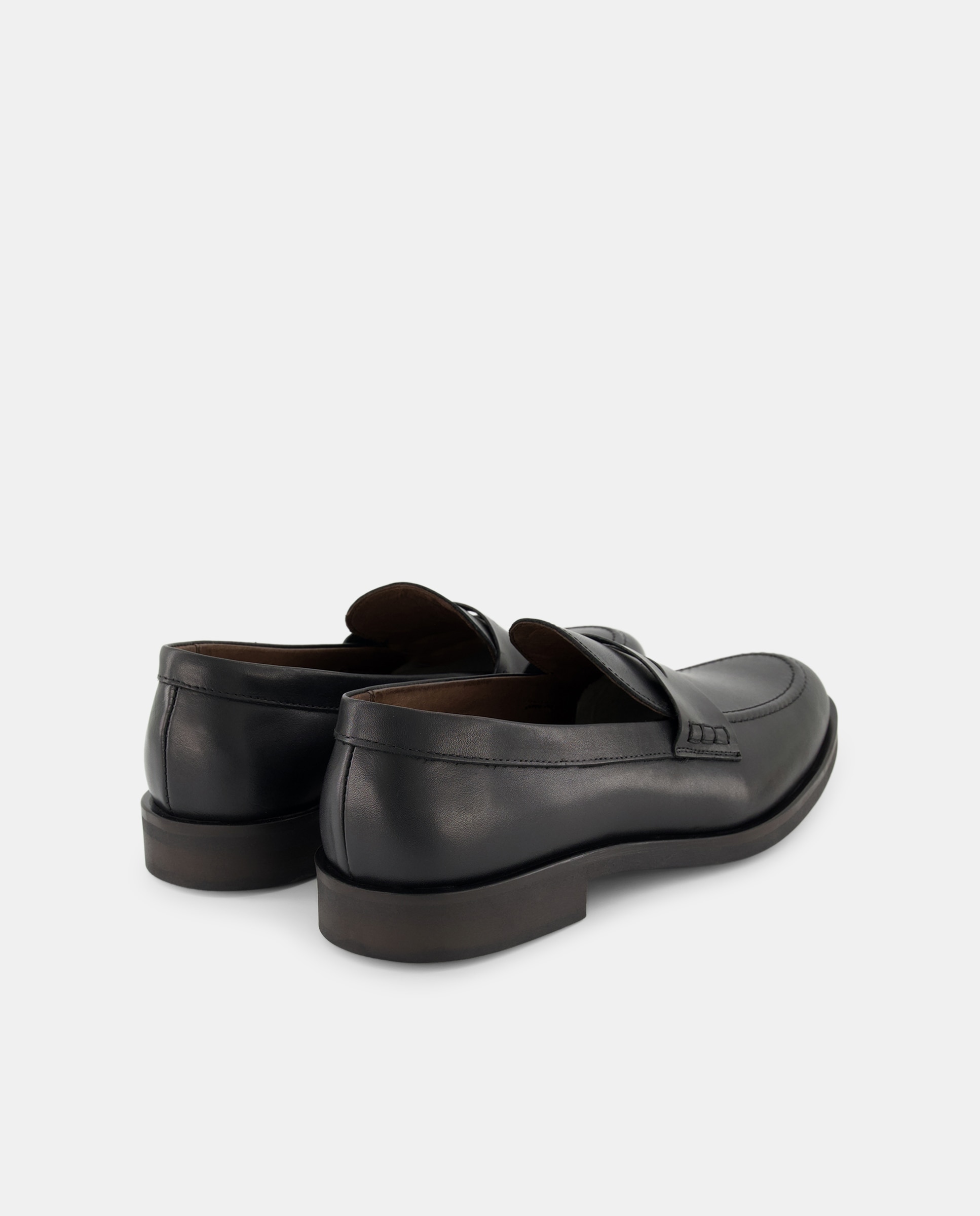 Mocasín de hombre con antifaz de piel - Dustin - Negro Negro-3