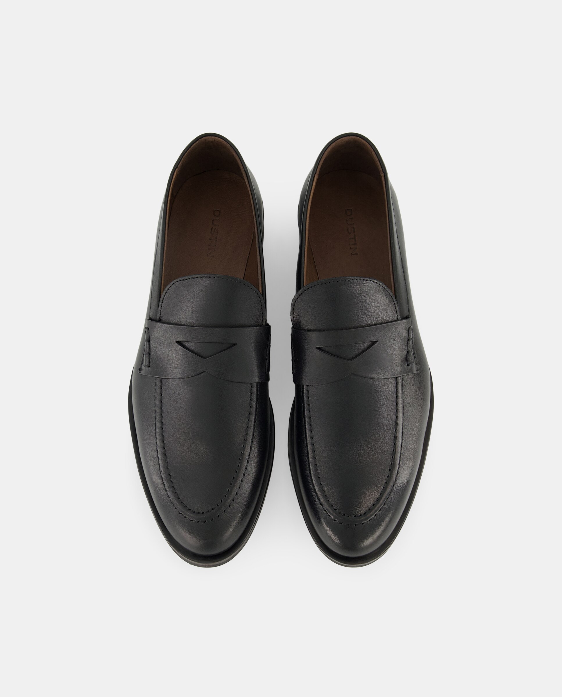 Mocasín de hombre con antifaz de piel - Dustin - Negro Negro-4