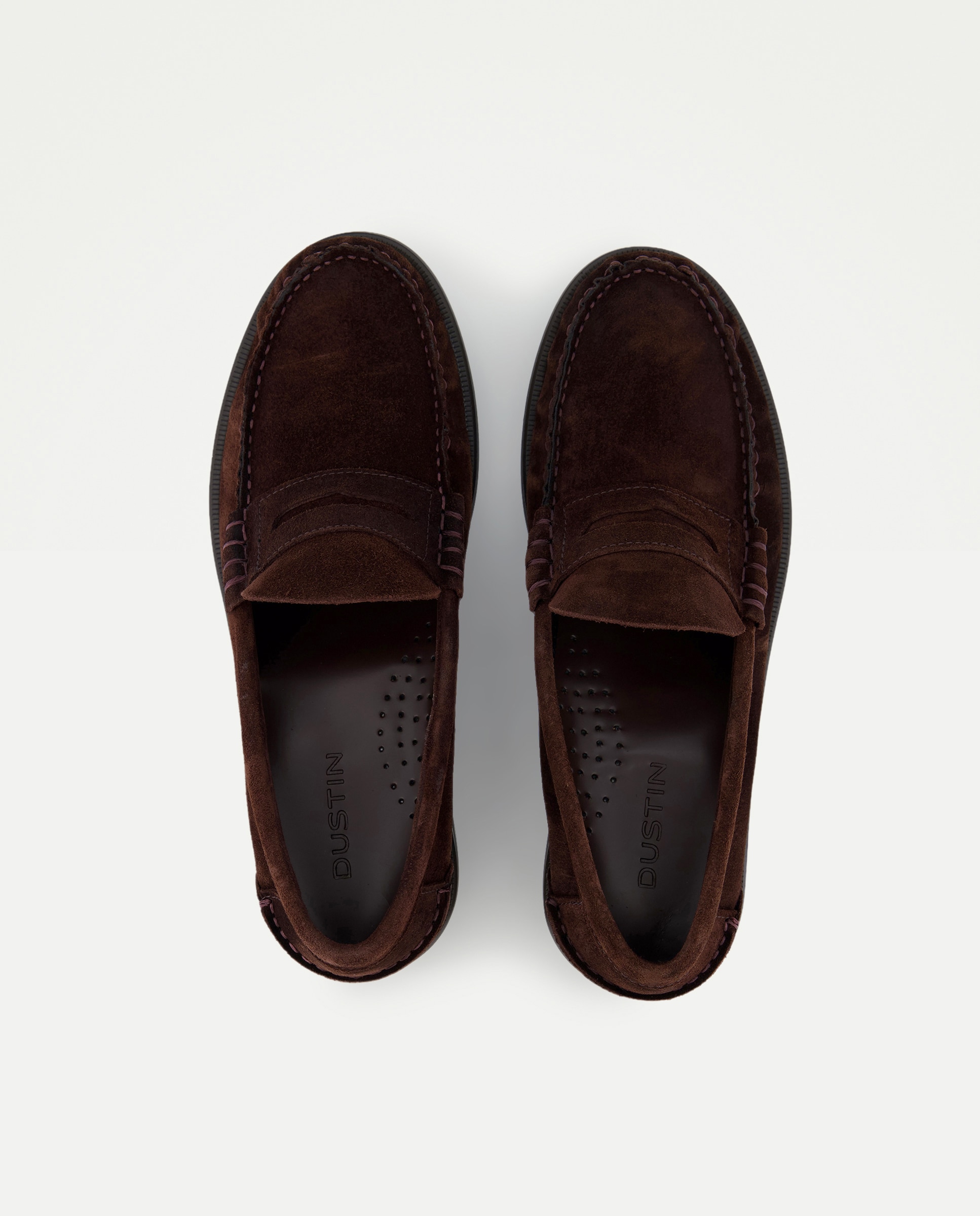 Mocassins com Sola de Borracha Preto-4