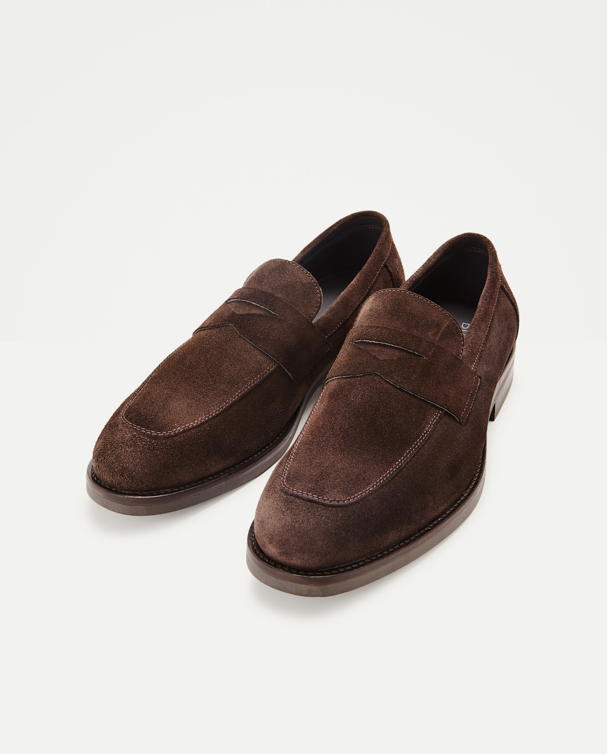 Mocasines de hombre con piso goma - Dustin - Topo Topo-2