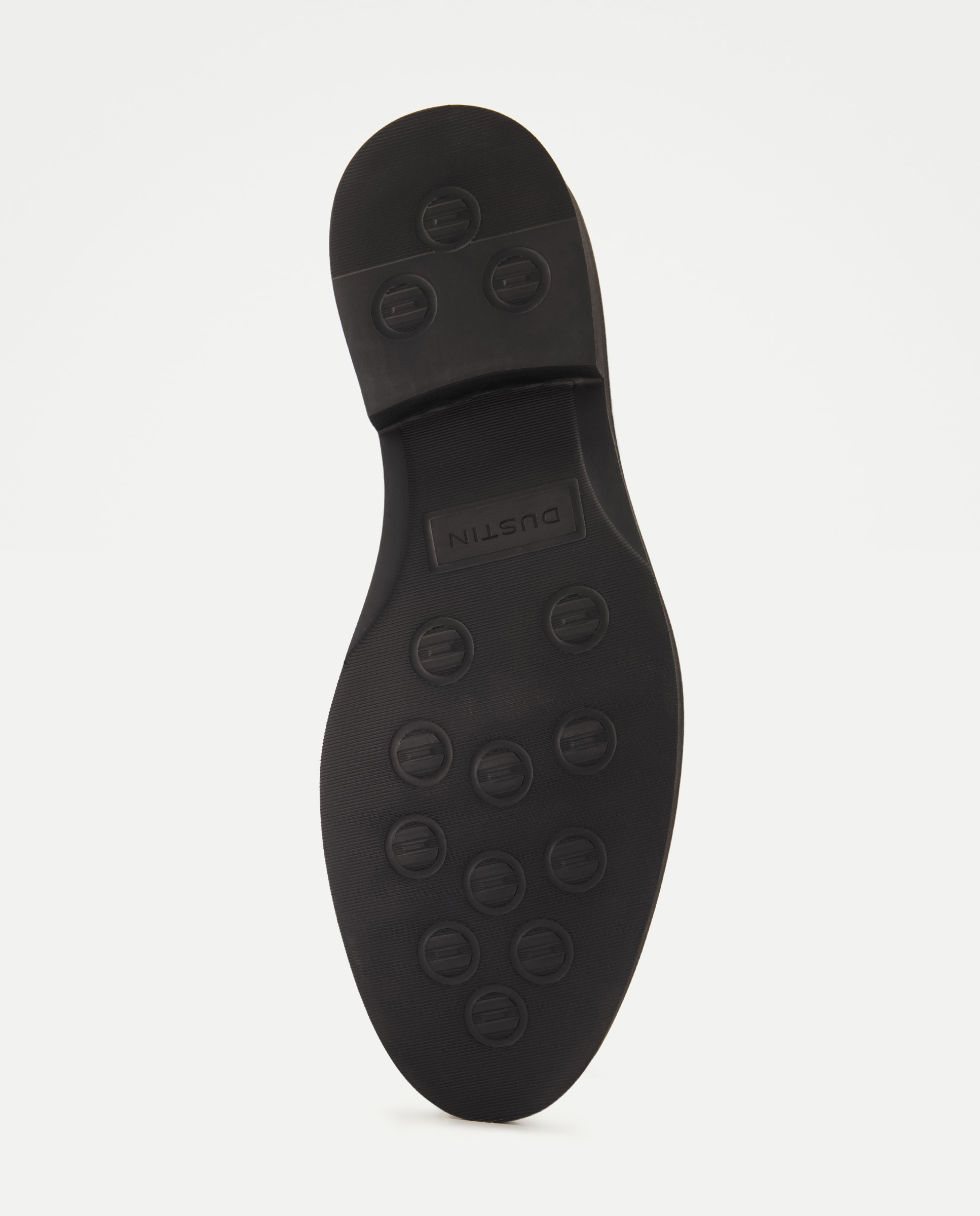 Mocassins com Borlas e em Pele Preto-6