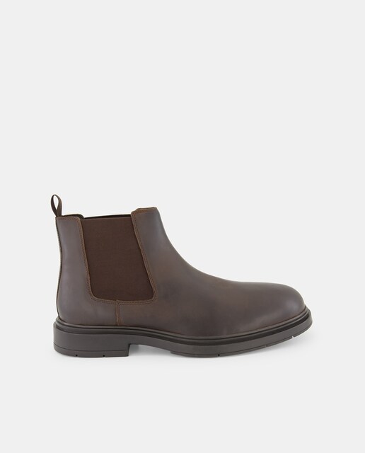 Imagem 0 de Botas Chelsea em Pele