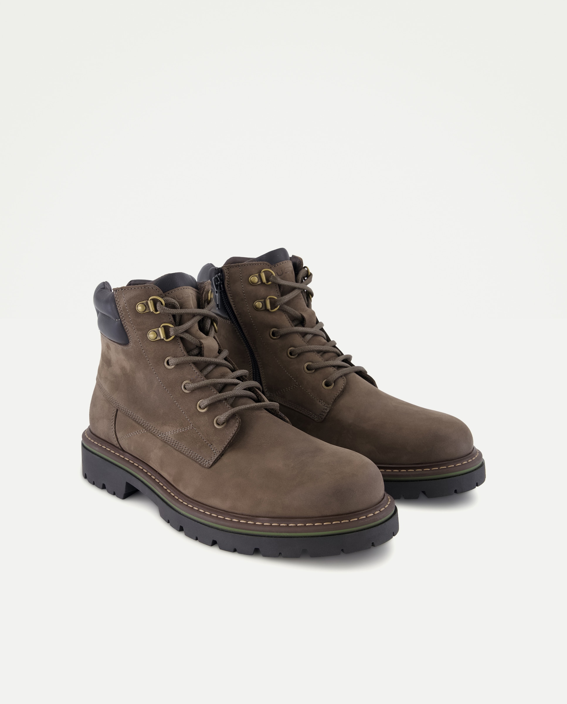 Botas de hombre realizdas en piel - Dustin - Topo Topo-2
