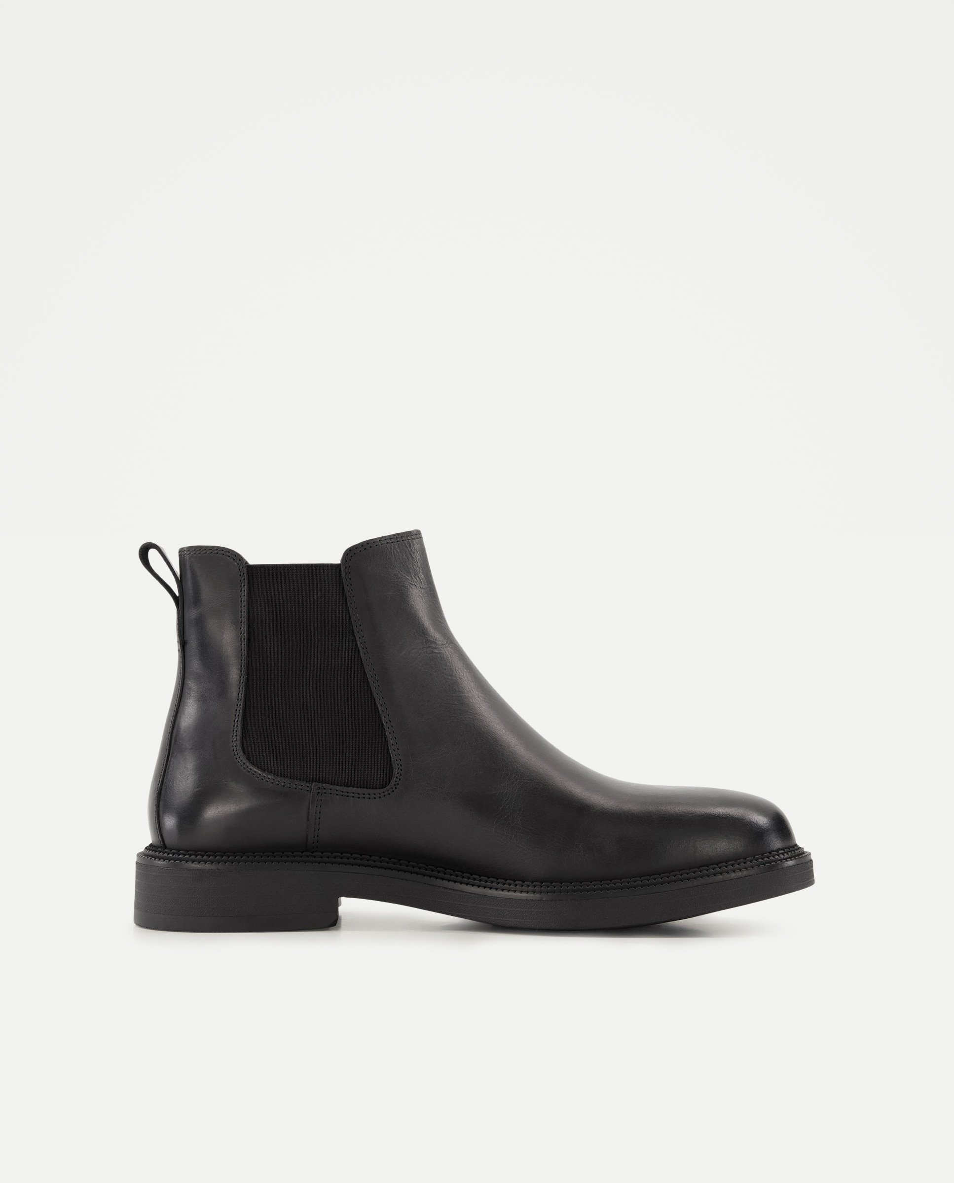 Imagen 0 de Botas chelsea de hombre en piel lisa Negro