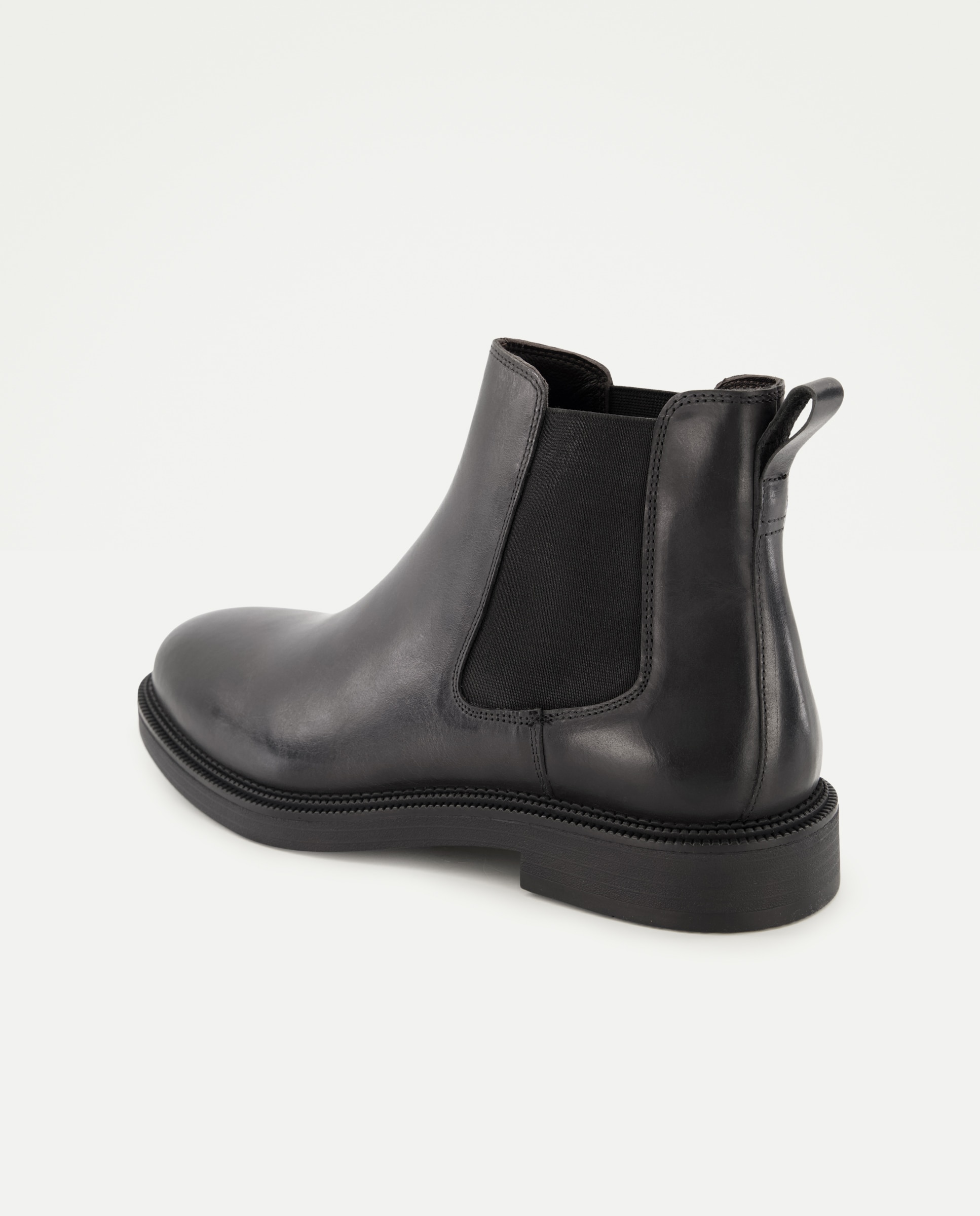 Botas chelsea de hombre en piel lisa - Dustin - Negro Negro-3