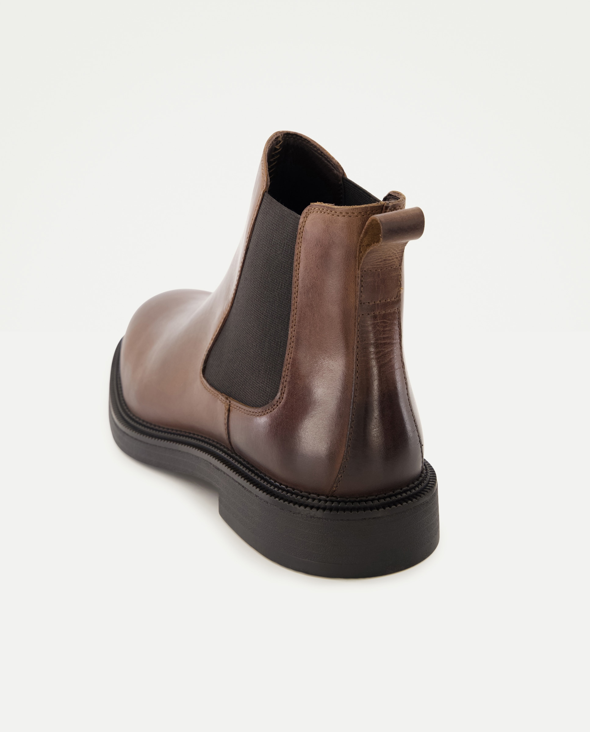 Botas chelsea de hombre en piel lisa - Dustin - Tostado Tostado-3