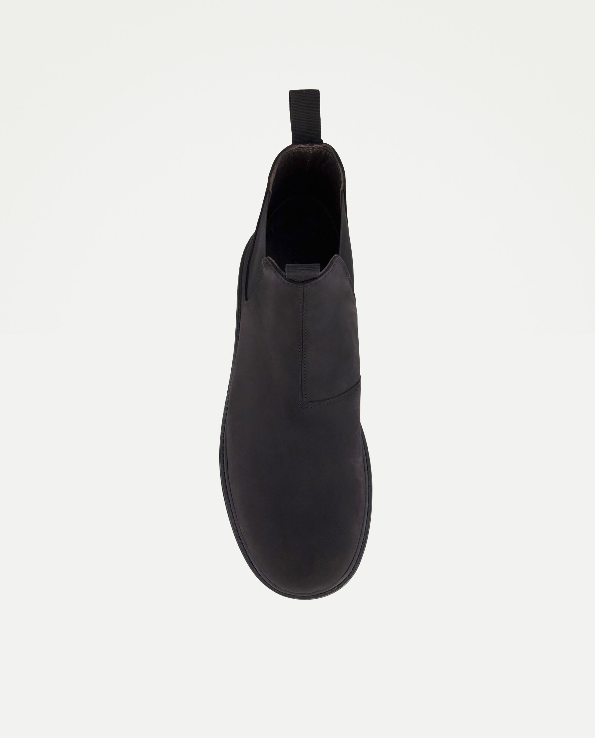 Botas chelsea de hombre en piel nobuck - Dustin - Negro Negro-4
