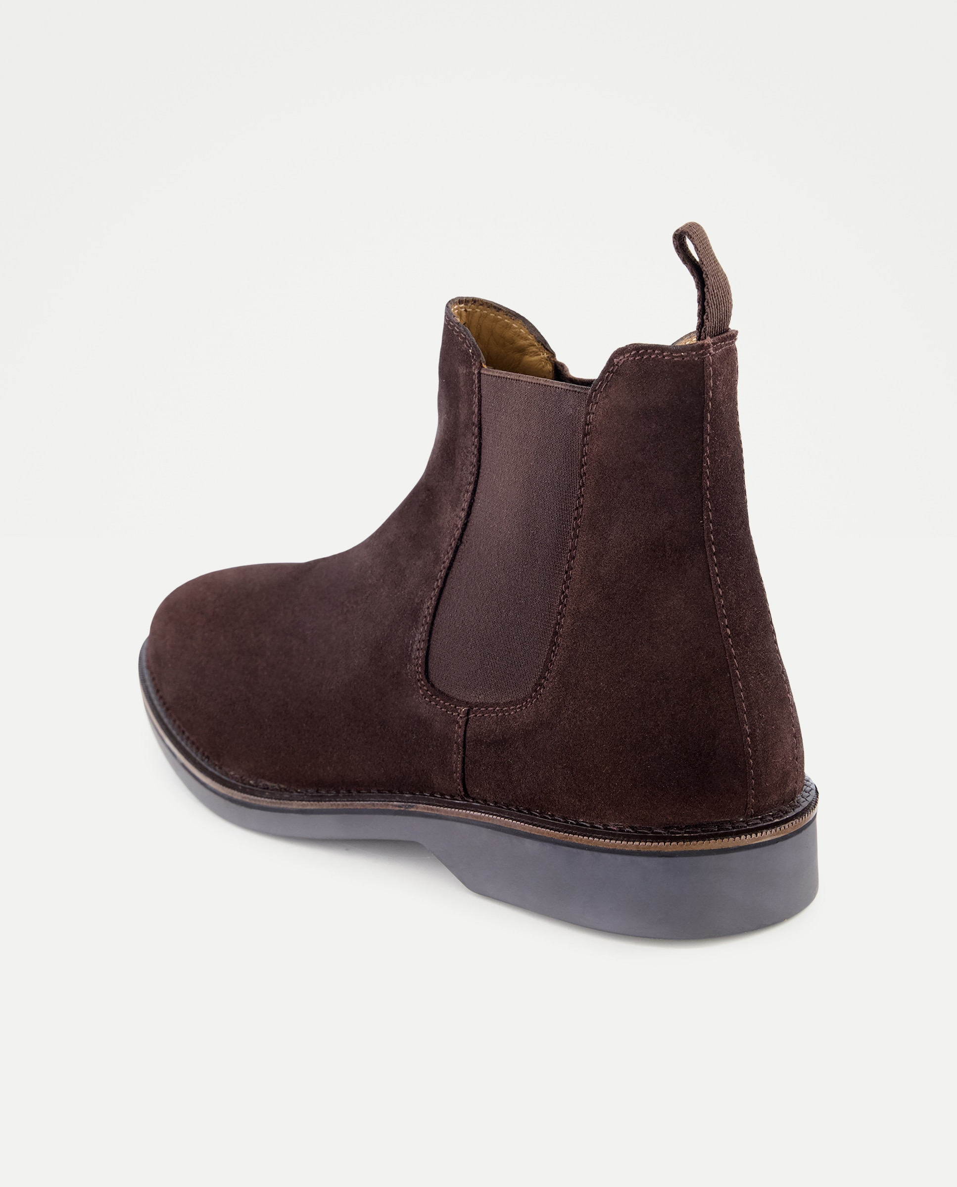 Botas chelsea de hombre en serraje - Dustin - Marrón Marrón-3