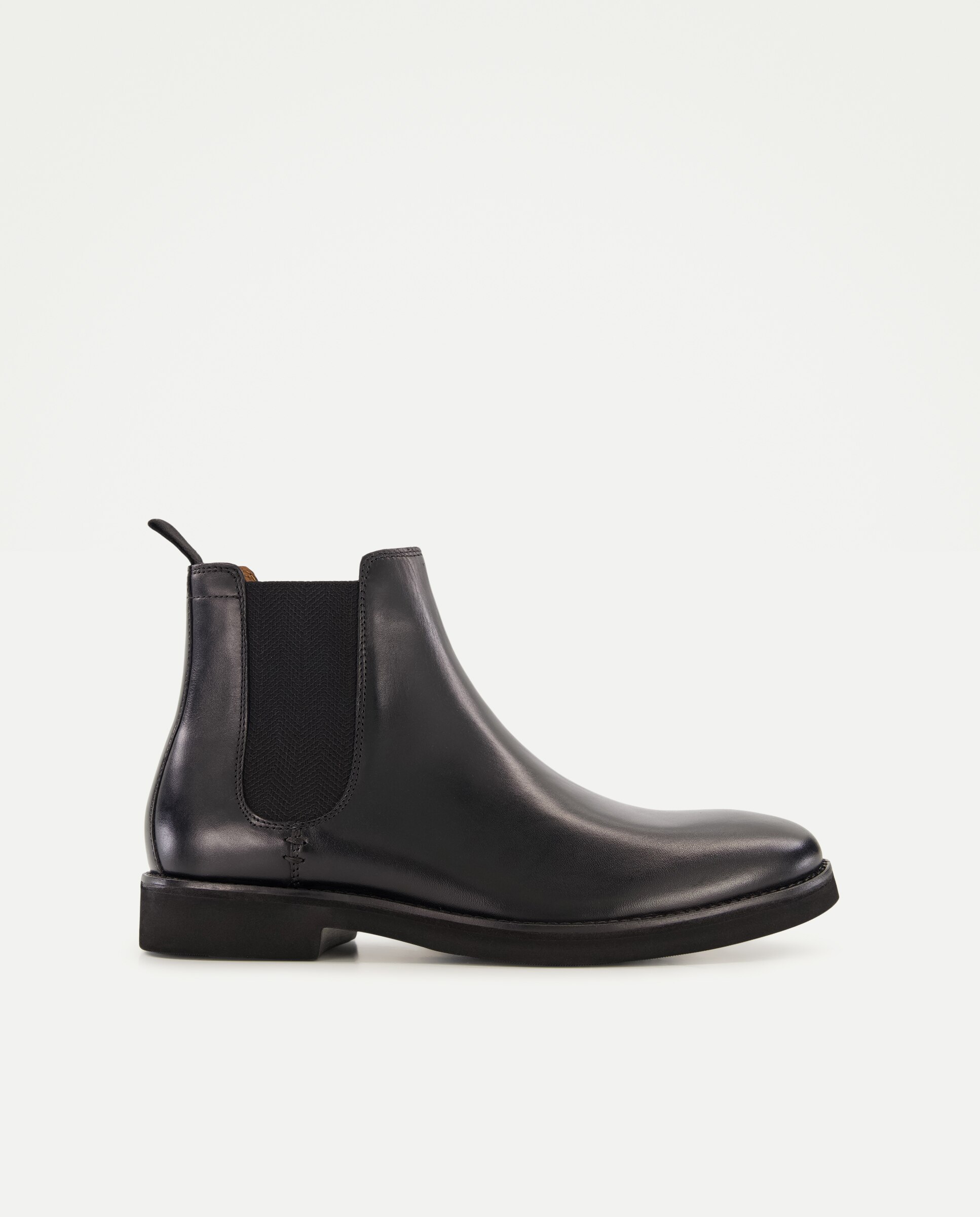 Imagem 0 de Botas Chelsea em Pele Lisa