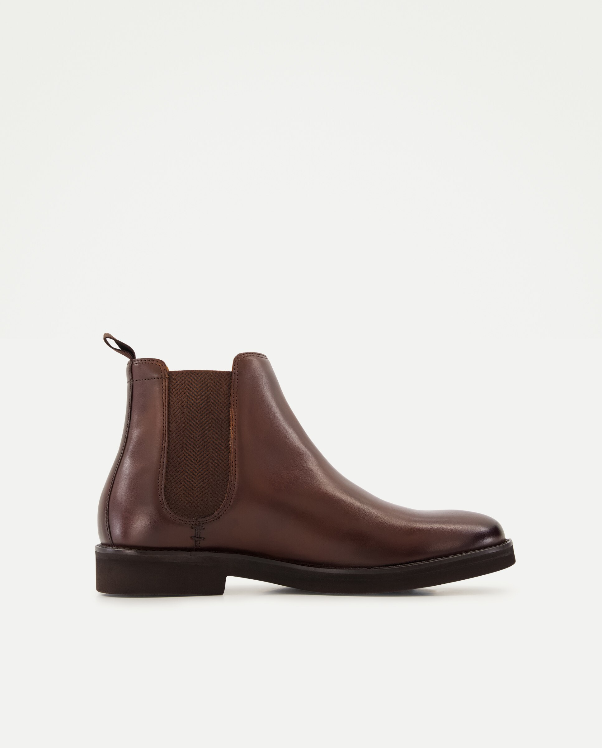 Imagem 0 de Botas Chelsea em Pele Lisa