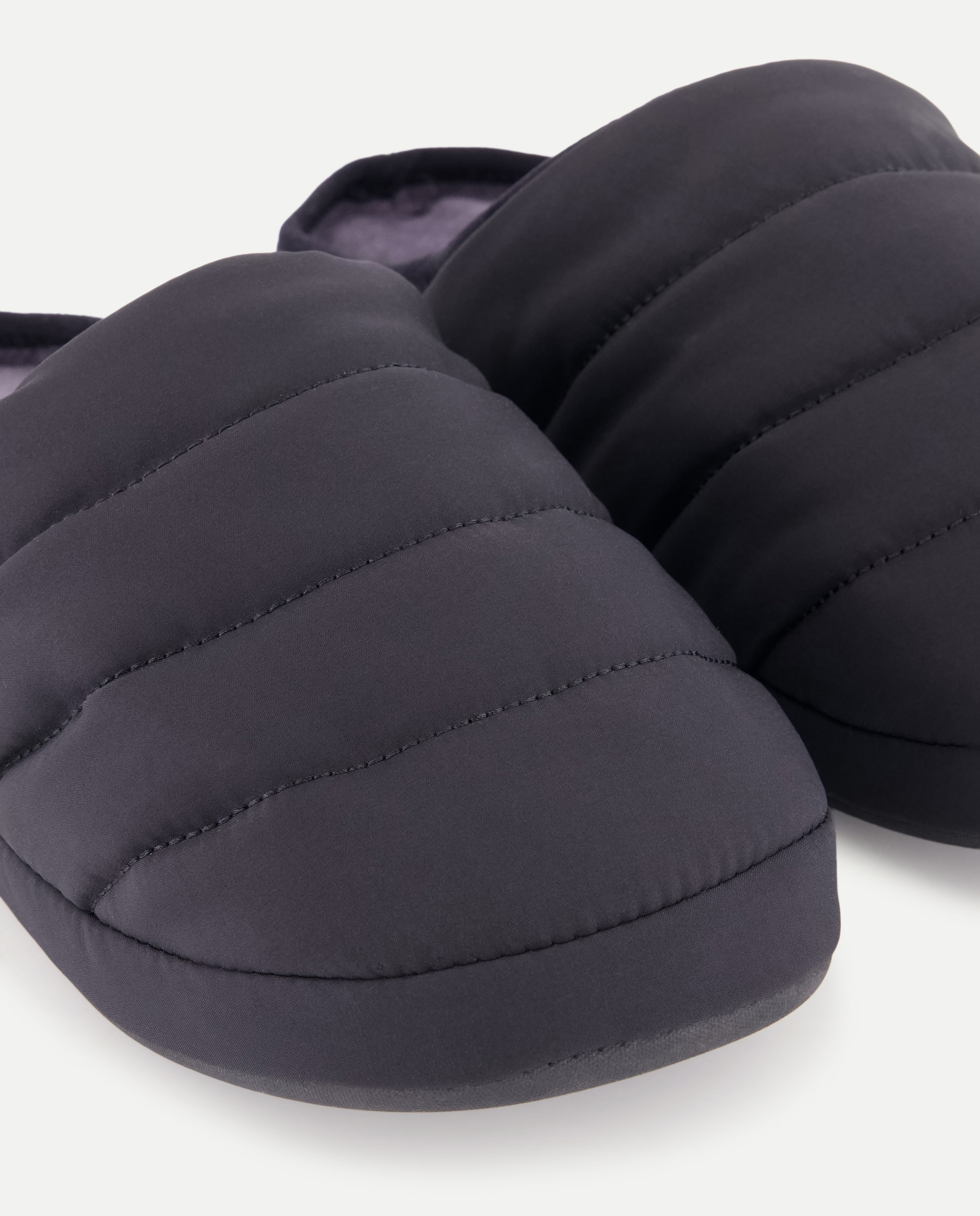 Imagen 5 de Zapatillas abiertas de casa de hombre - Green Coast - Negro Negro