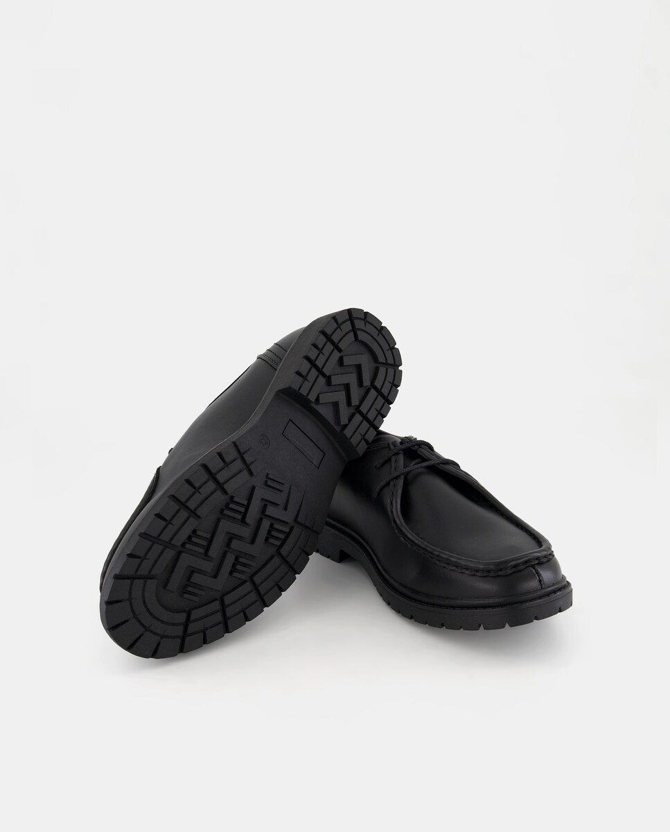 Sapatos com Bordão Preto-2
