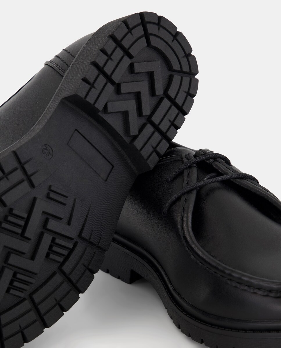 Sapatos com Bordão Preto-5