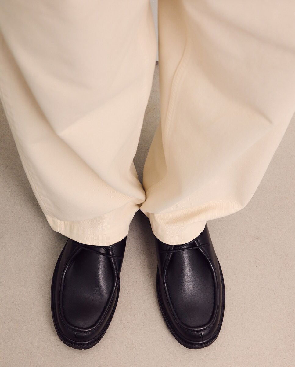 Sapatos com Bordão Preto-6