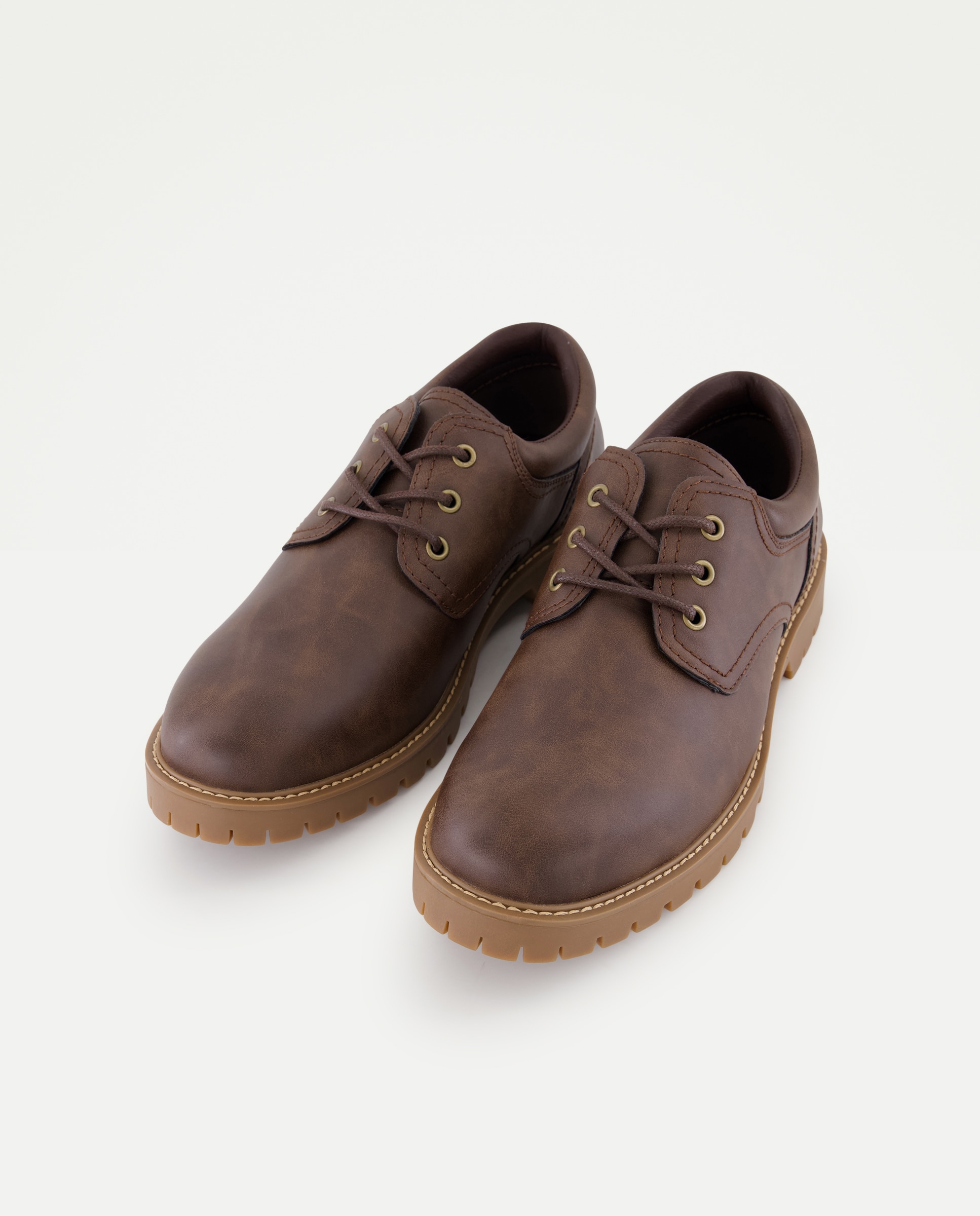 Sapatos Casual Castanho-2