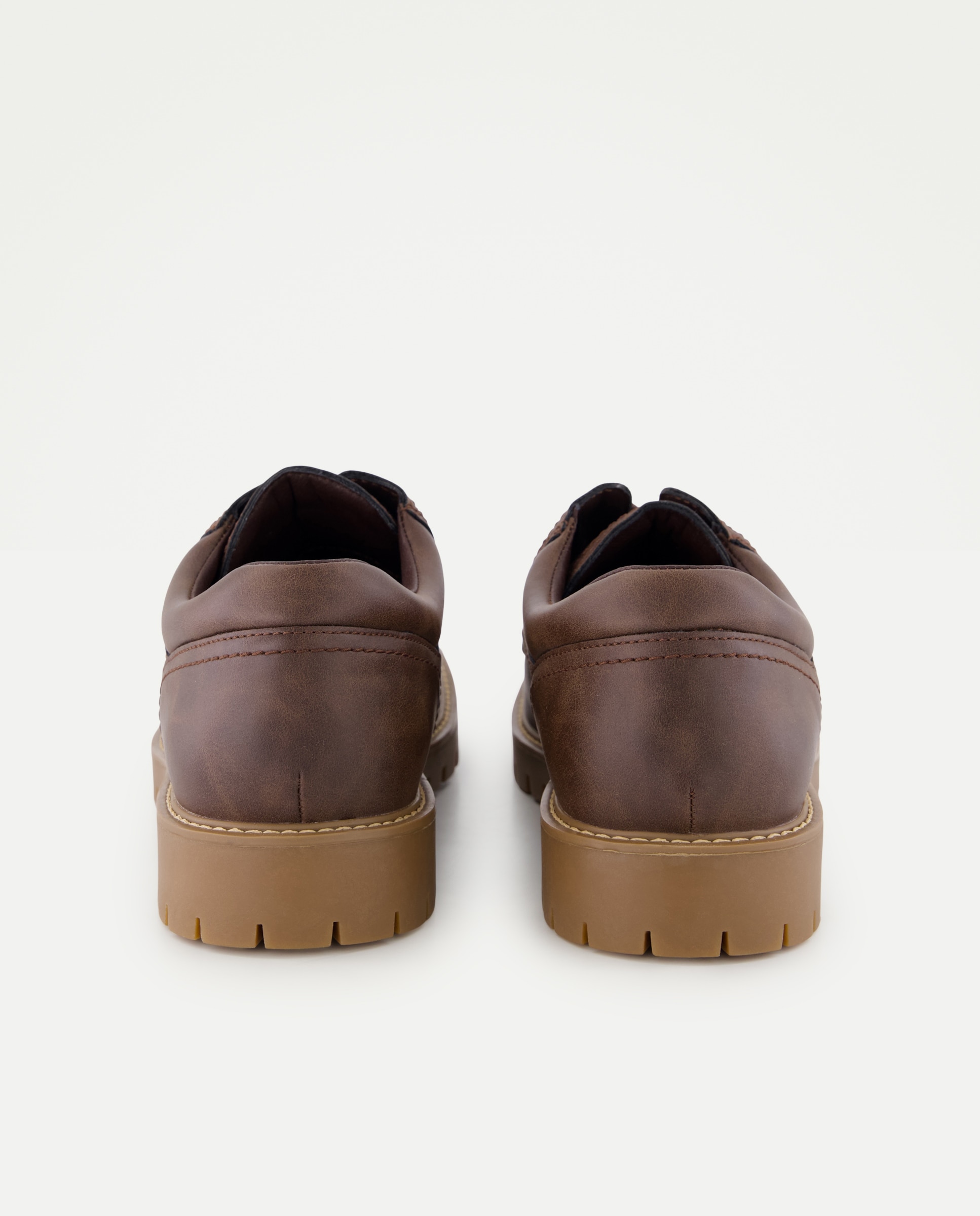 Sapatos Casual Castanho-3