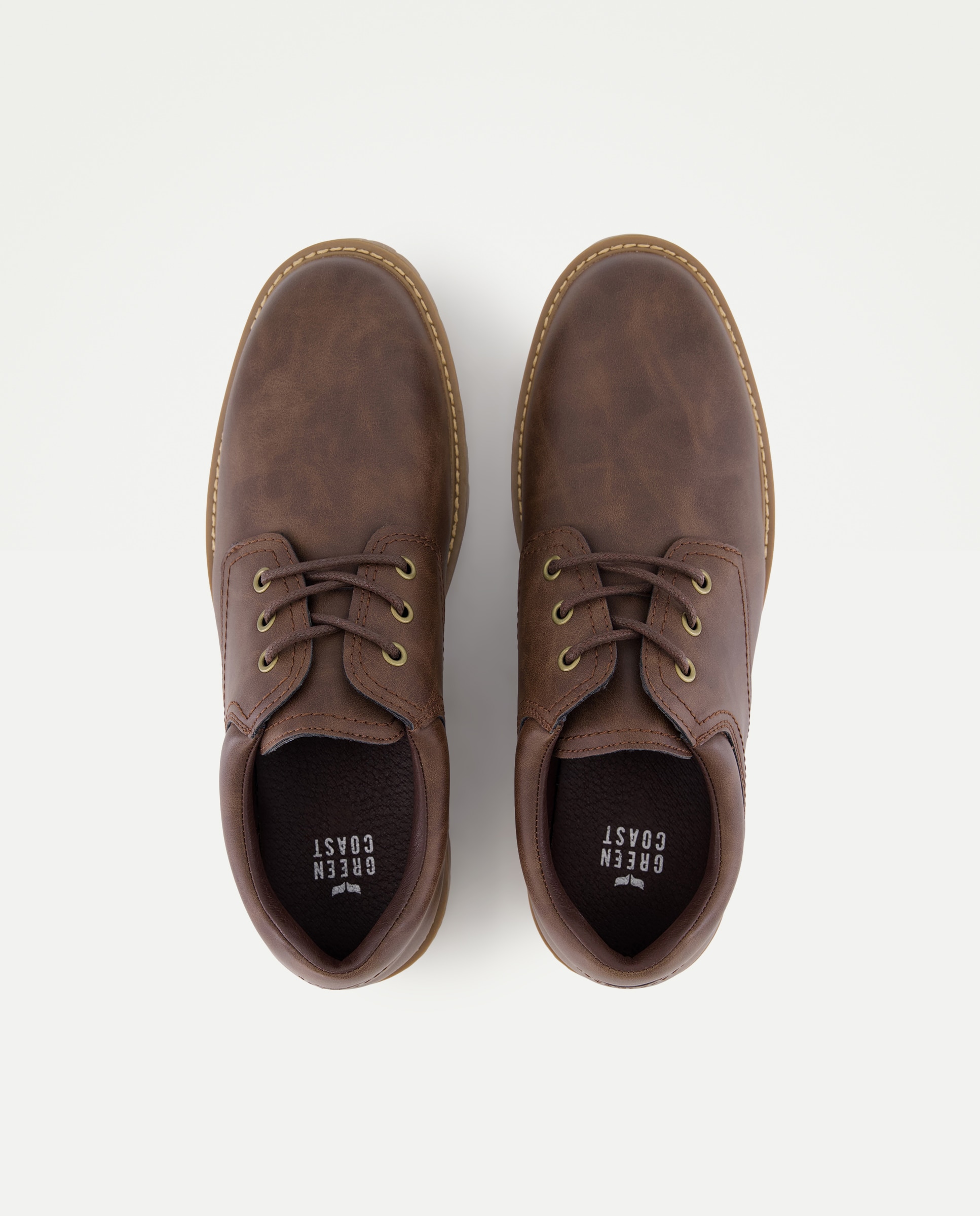 Sapatos Casual Castanho-4