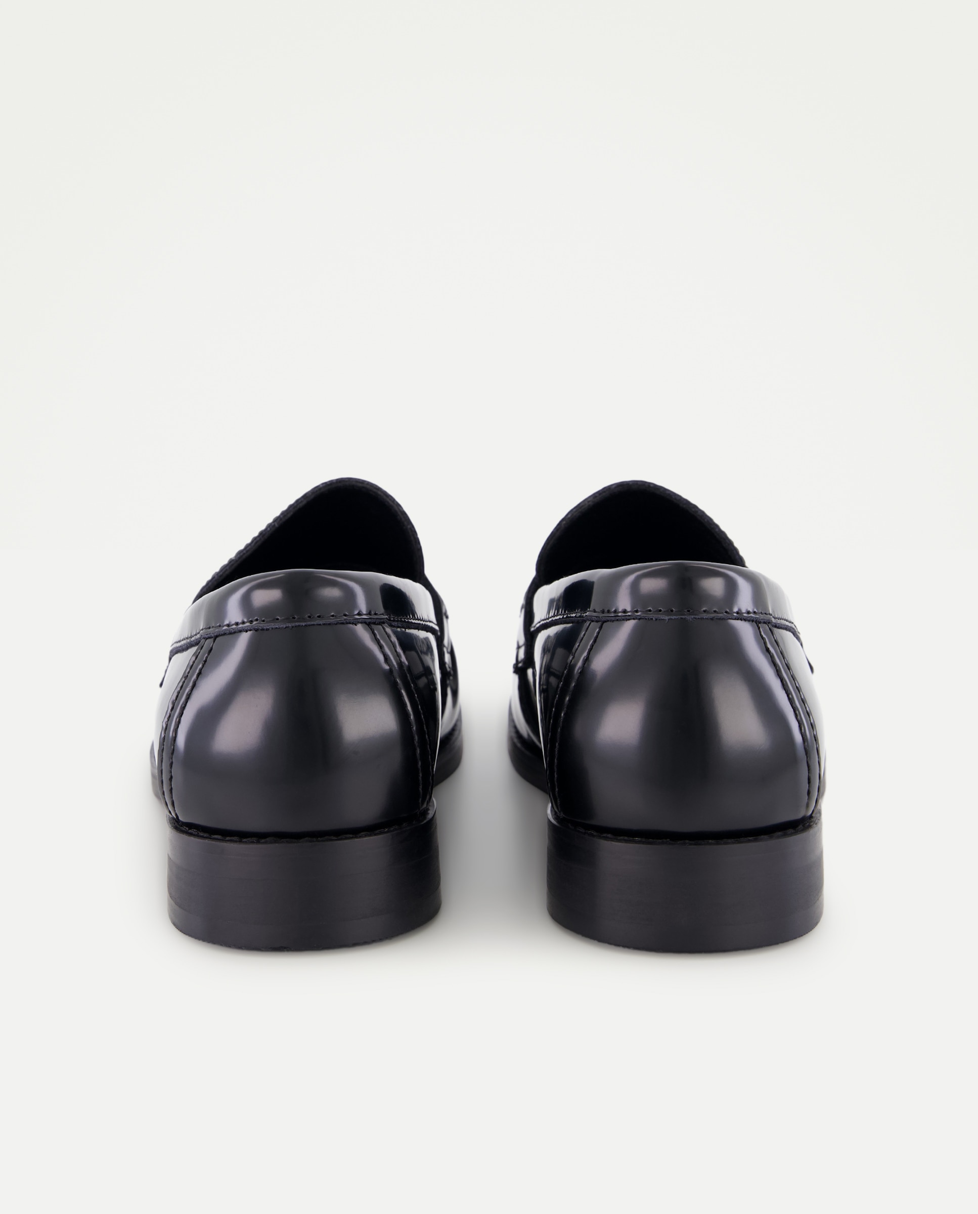 Mocasines de hombre realizados en piel - Green Coast - Negro Negro-3