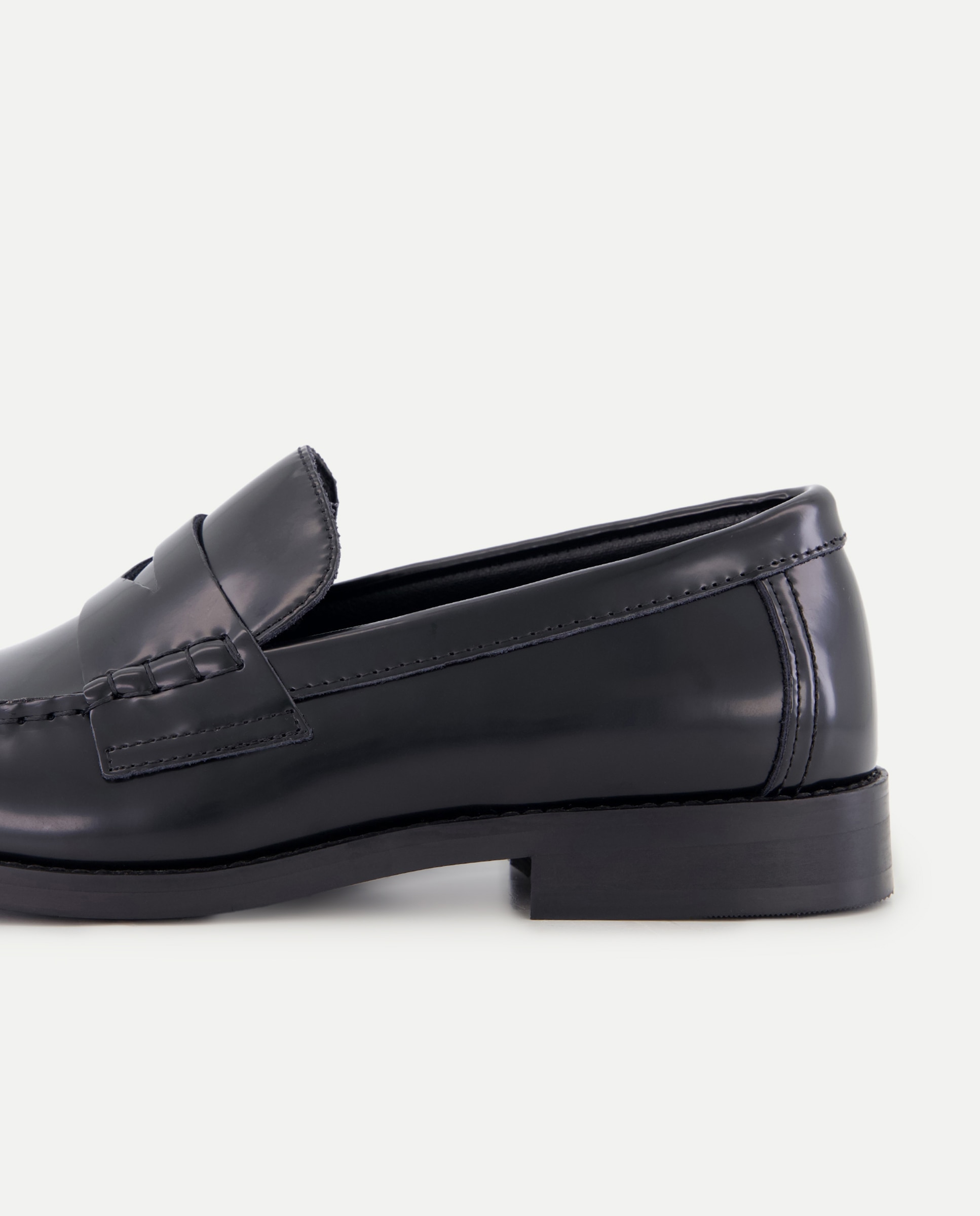 Mocasines de hombre realizados en piel - Green Coast - Negro Negro-5