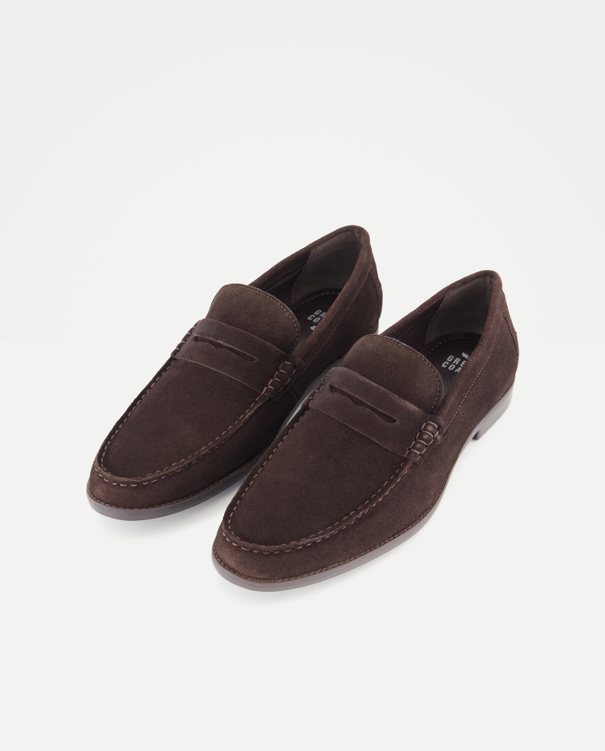 Mocassins em Pele Castanho-2
