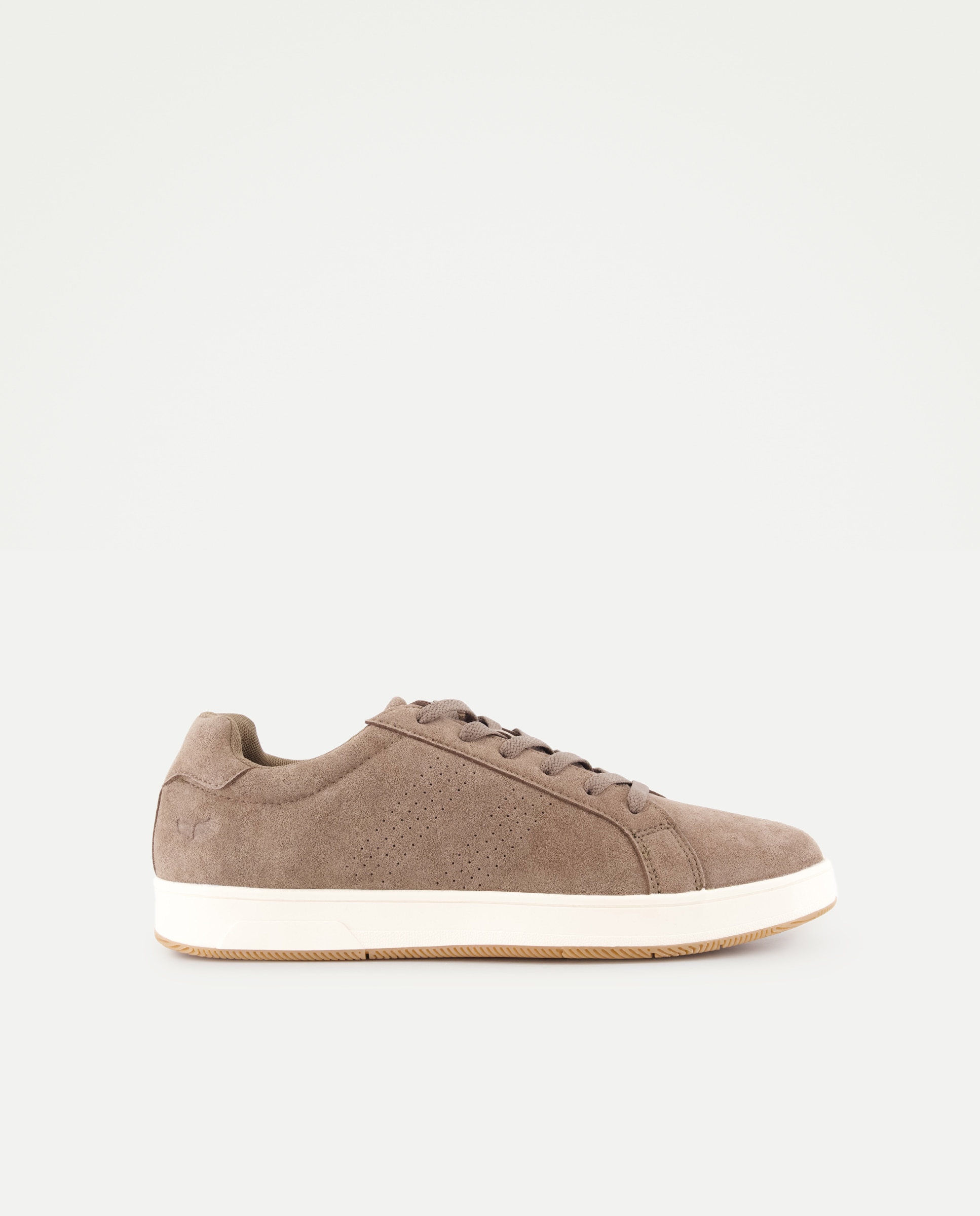 Zapatillas básicas de hombre realizadas en piel - Green Coast - 820 Gris medio 820 Gris medio-1