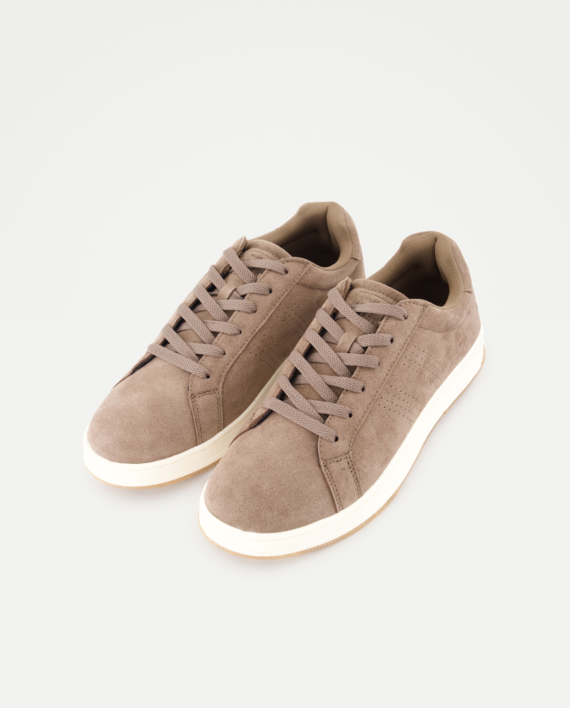 Zapatillas básicas de hombre realizadas en piel - Green Coast - 820 Gris medio 820 Gris medio-2