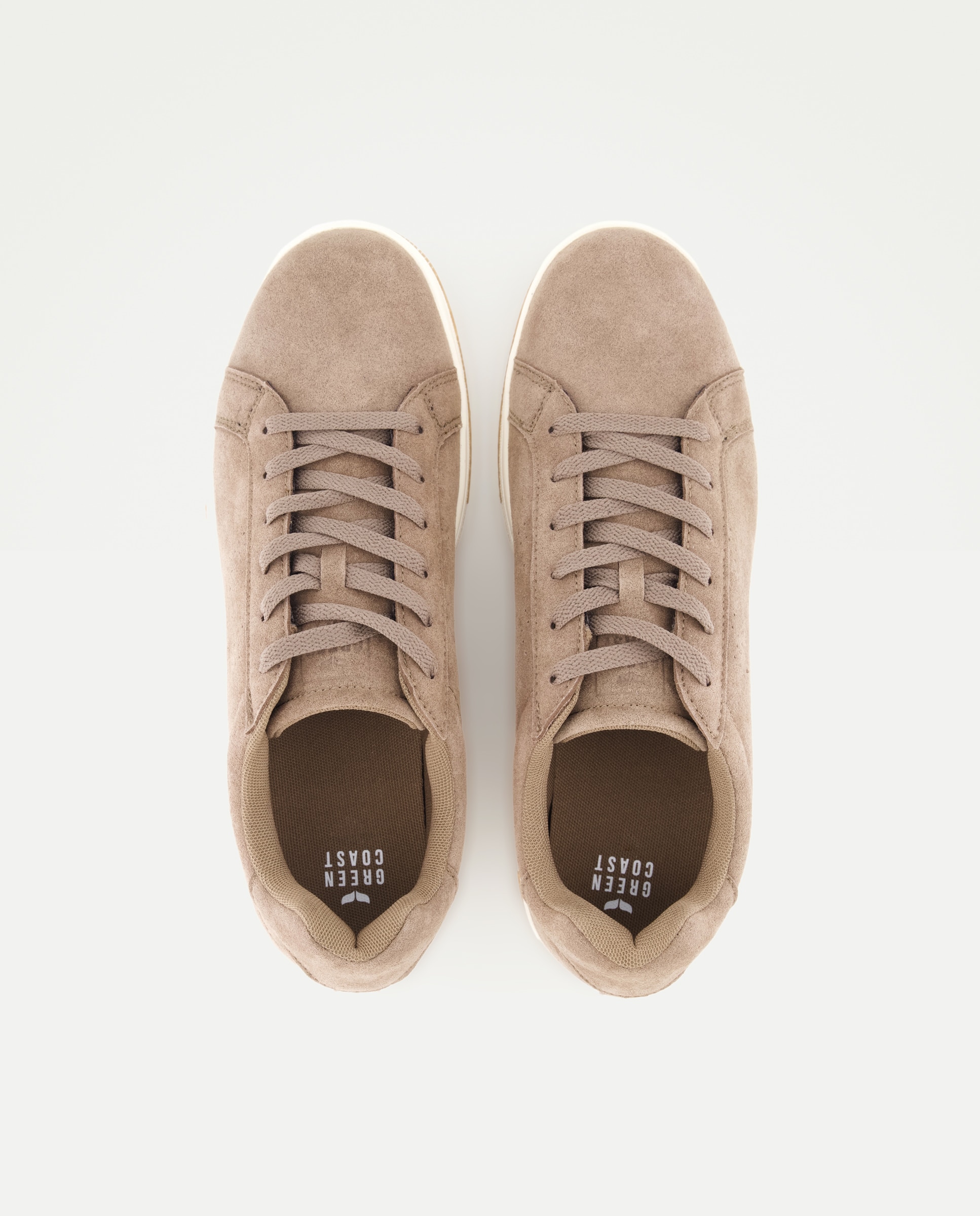 Zapatillas básicas de hombre realizadas en piel - Green Coast - 820 Gris medio 820 Gris medio-4