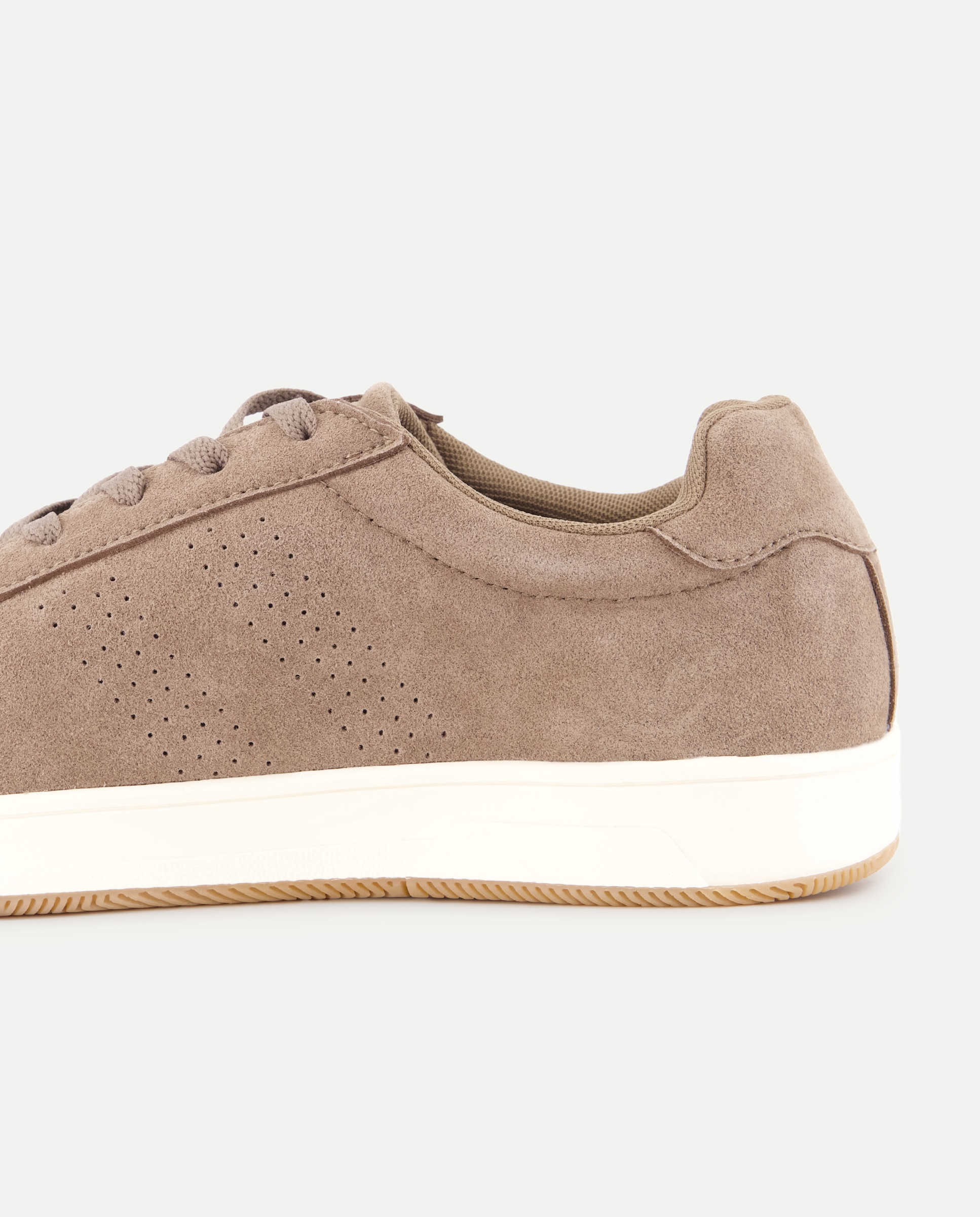 Zapatillas básicas de hombre realizadas en piel - Green Coast - 820 Gris medio 820 Gris medio-5