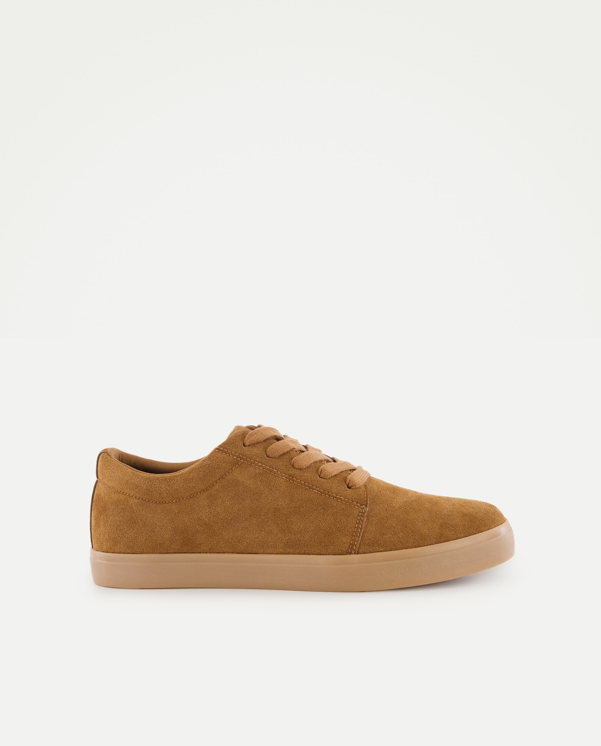 Imagen 0 de Zapatillas de piel serraje de hombre Marrón