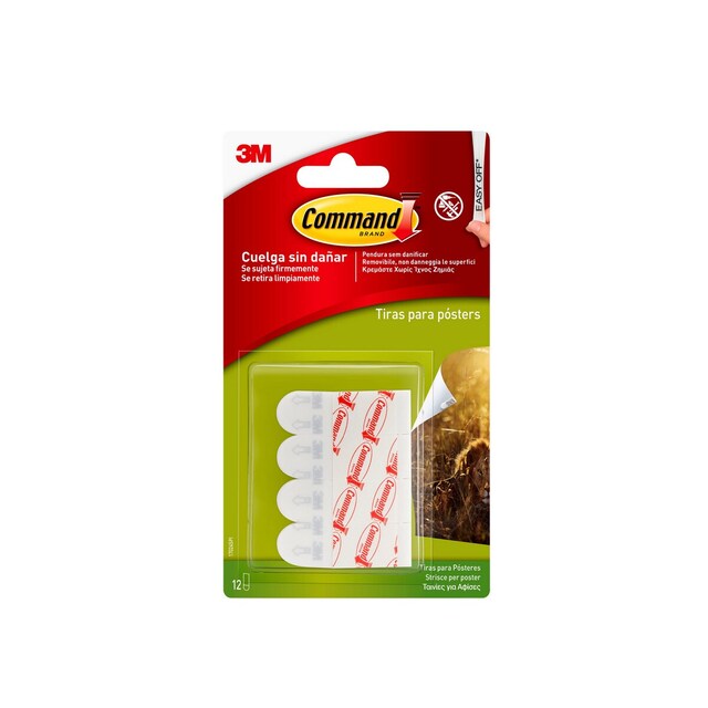 Imagen 0 de Tiras Sujeta Póster Pequeñas 4 Uds